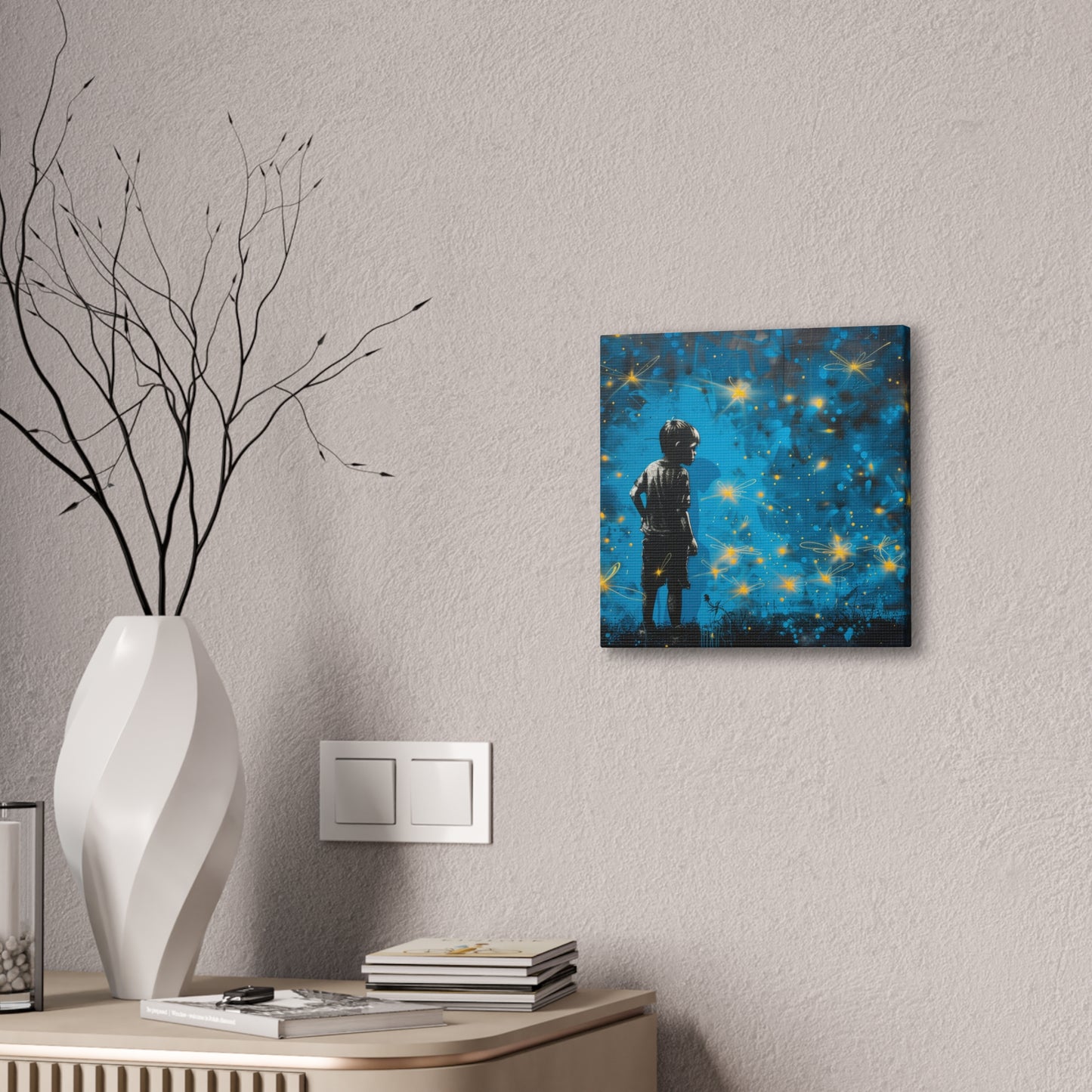 Fireflies - Canvas Stretched, 0.75"