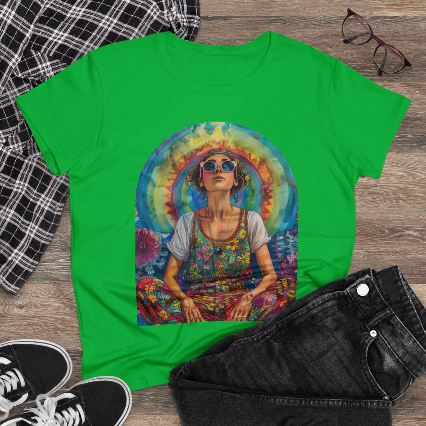 Meditation - Women's Midweight Cotton Tee