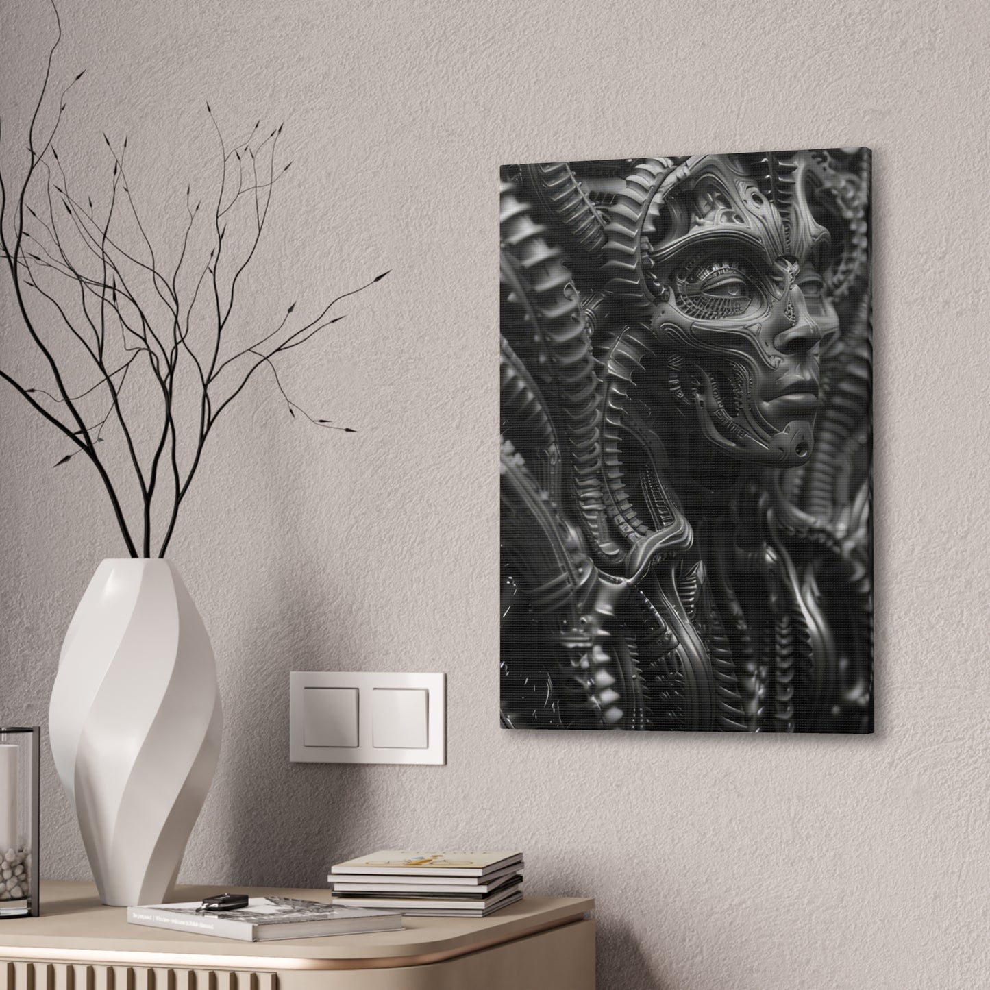 Alien to Us - Canvas Stretched, 0.75"