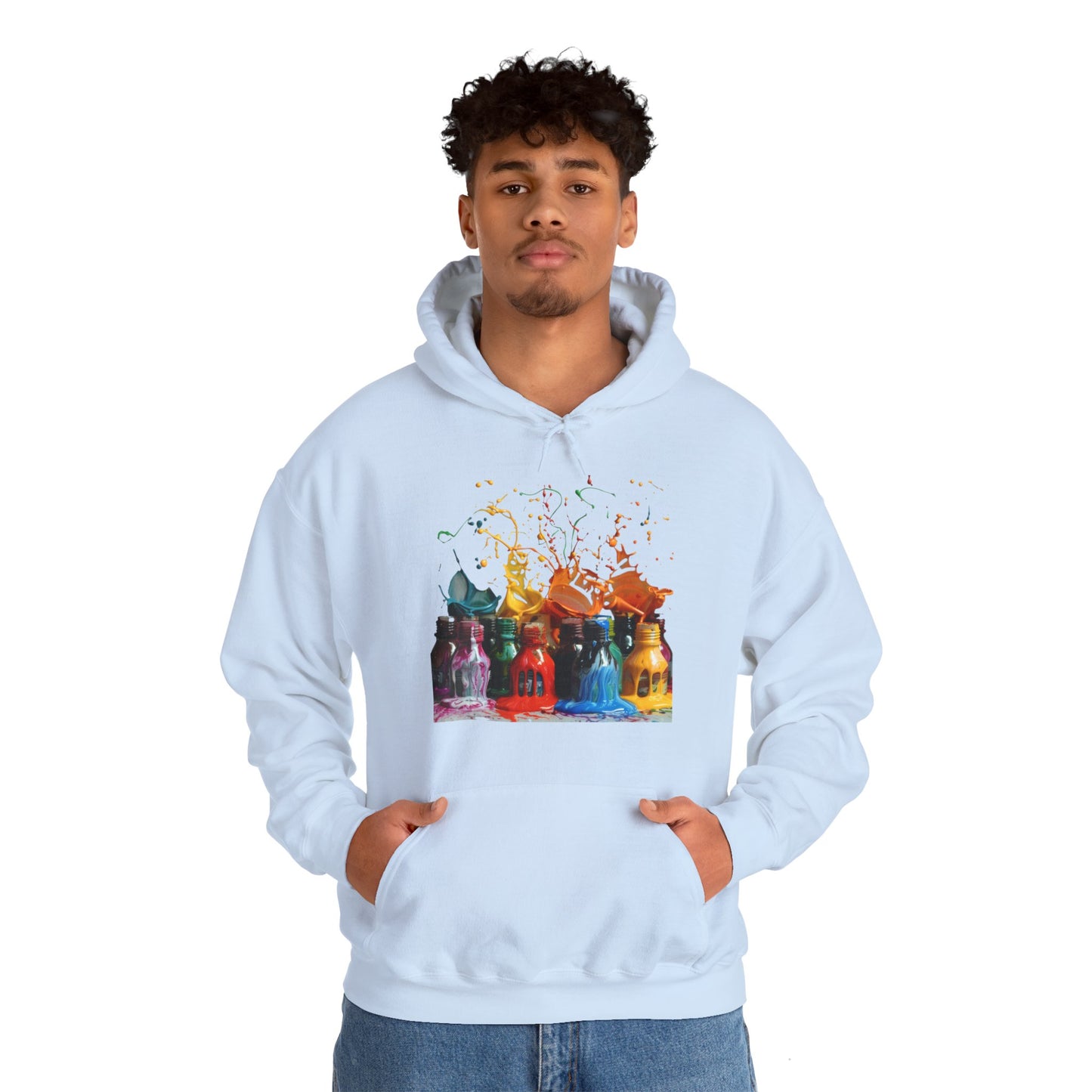 Paint Splash - Unisex Heavy Blend™ Hooded Sweatshirt