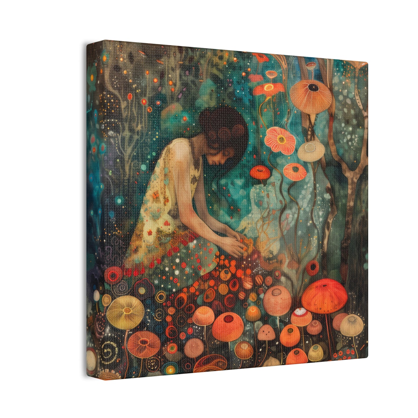 Tending the Garden - Canvas Stretched, 0.75"