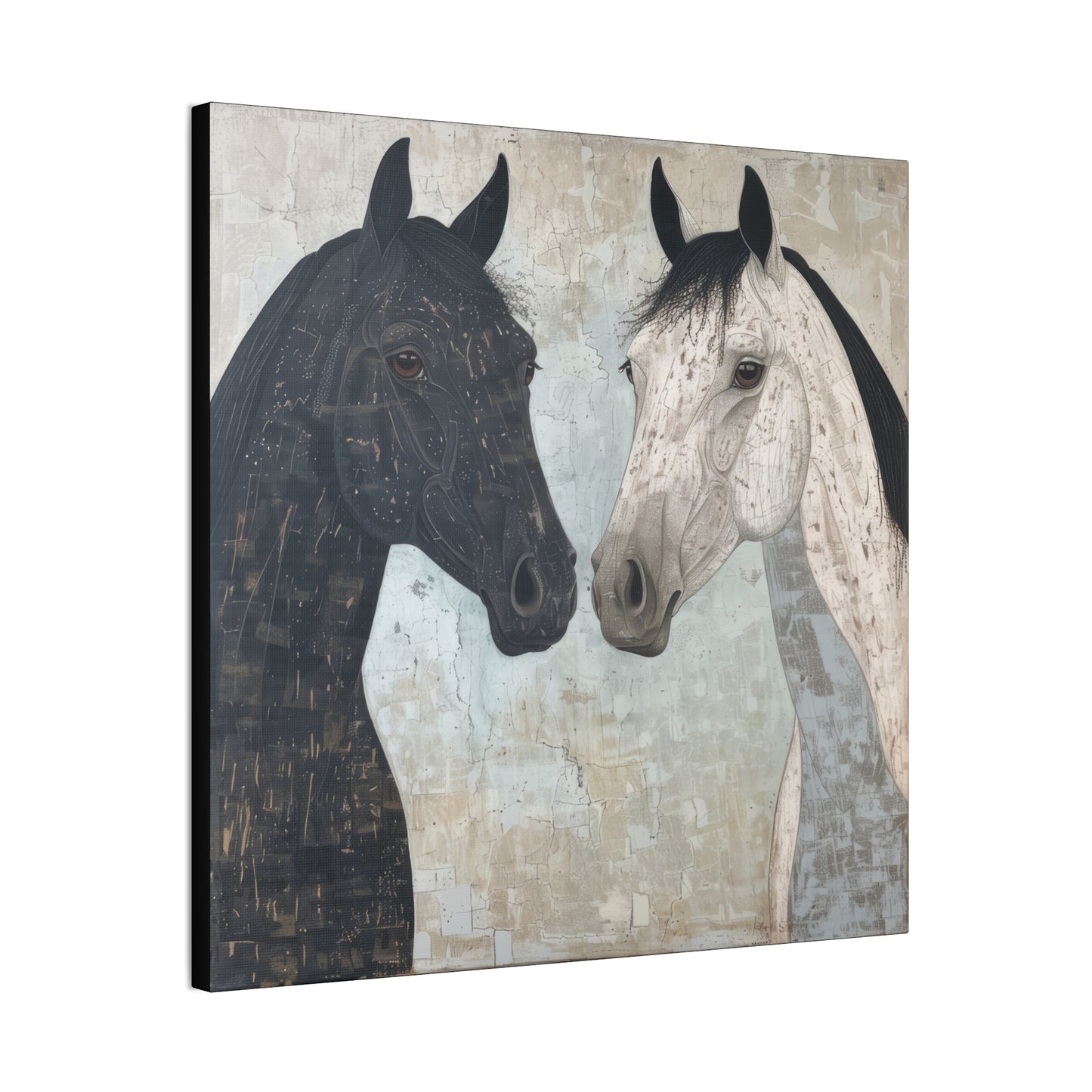 Horses - Canvas Stretched, 0.75"