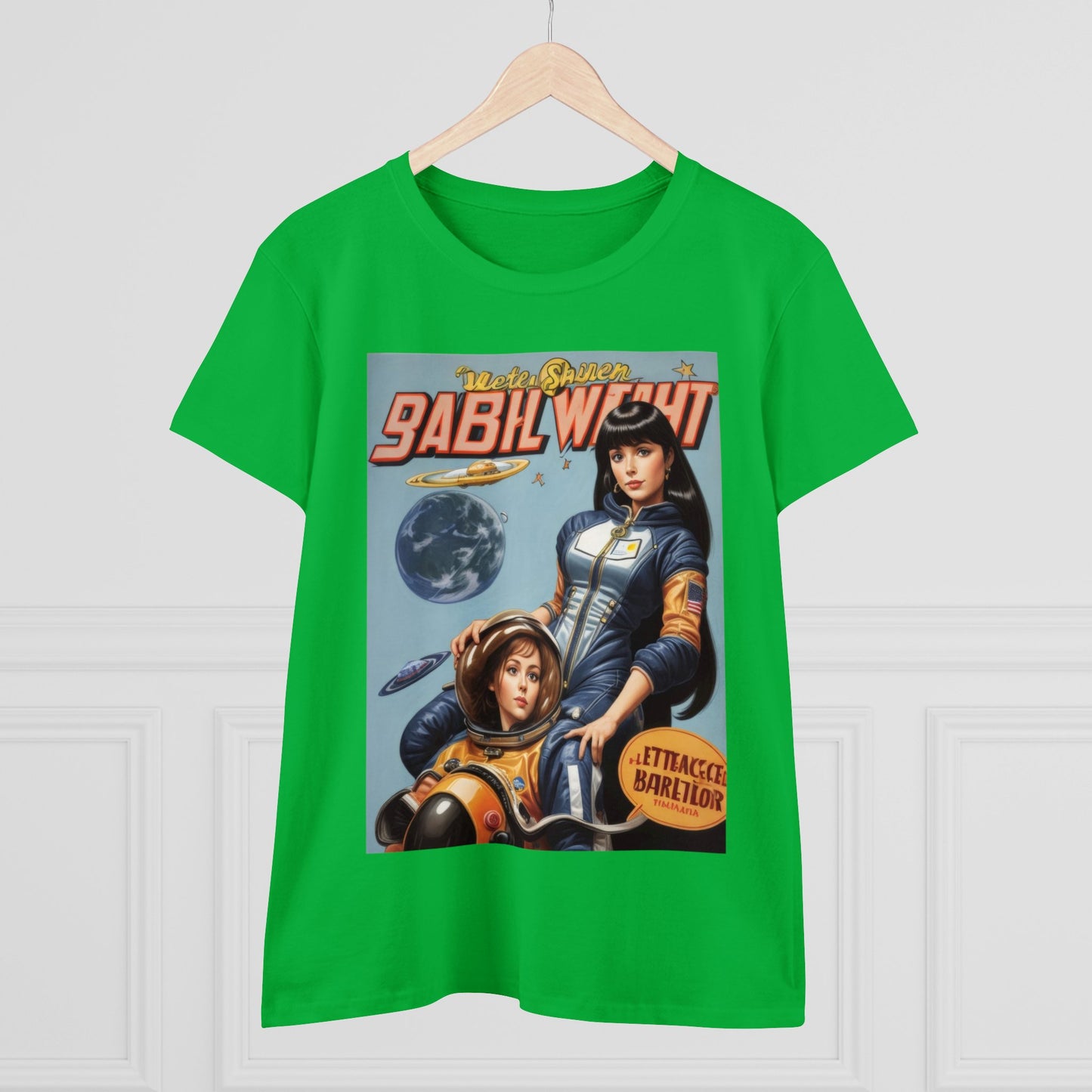 Space Chicks - Fantasy - Women's Midweight Cotton Tee