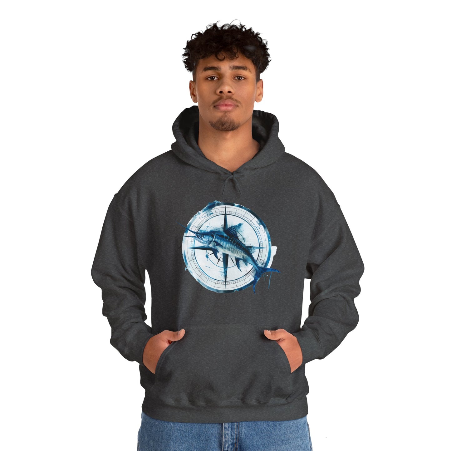 Marlin - Unisex Heavy Blend™ Hooded Sweatshirt