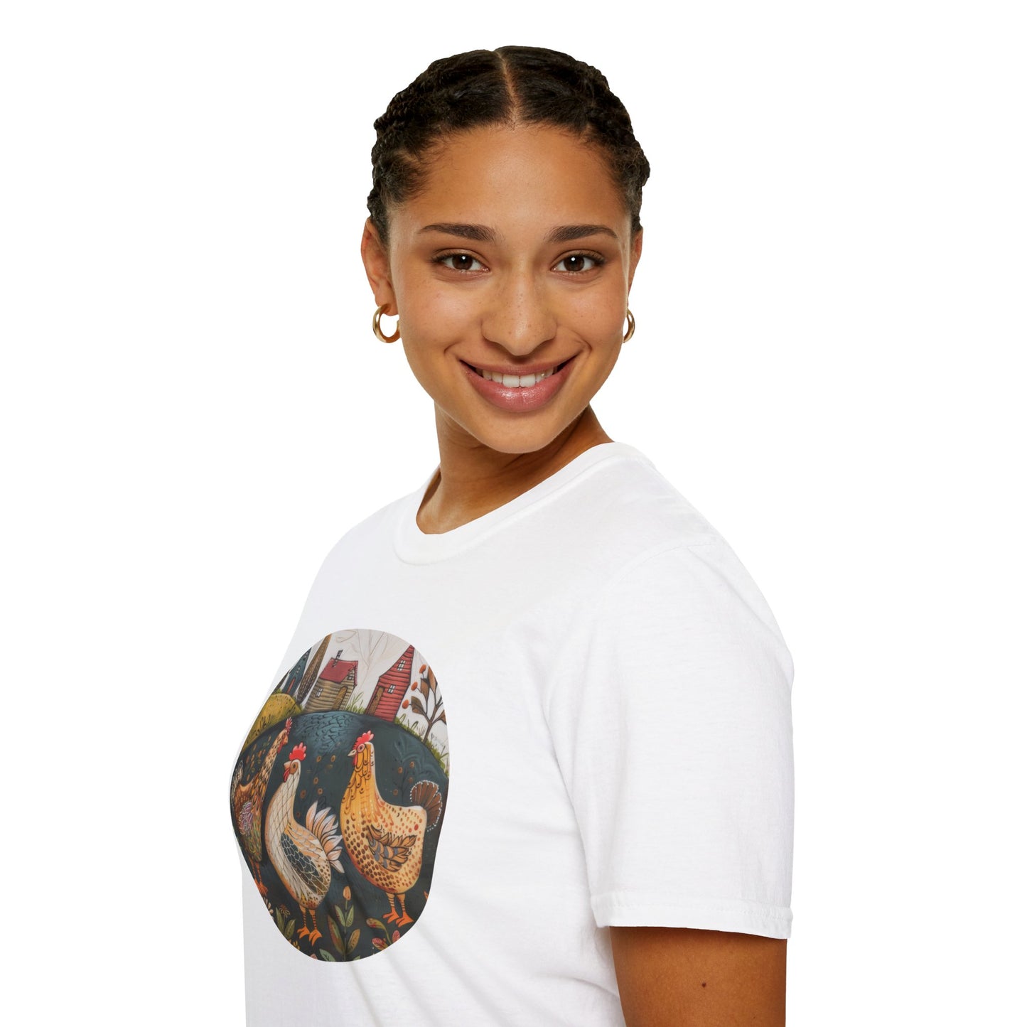 Chickens - Unisex Softstyle T-Shirt