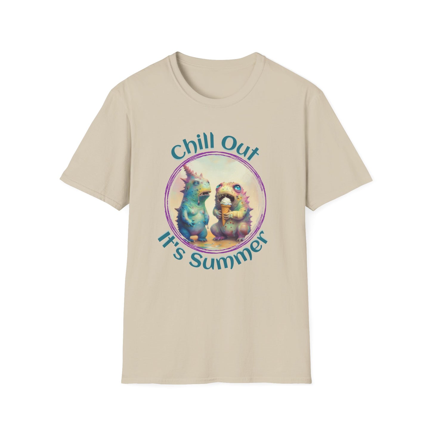 Chill Out, It's Summer - Unisex Softstyle T-Shirt