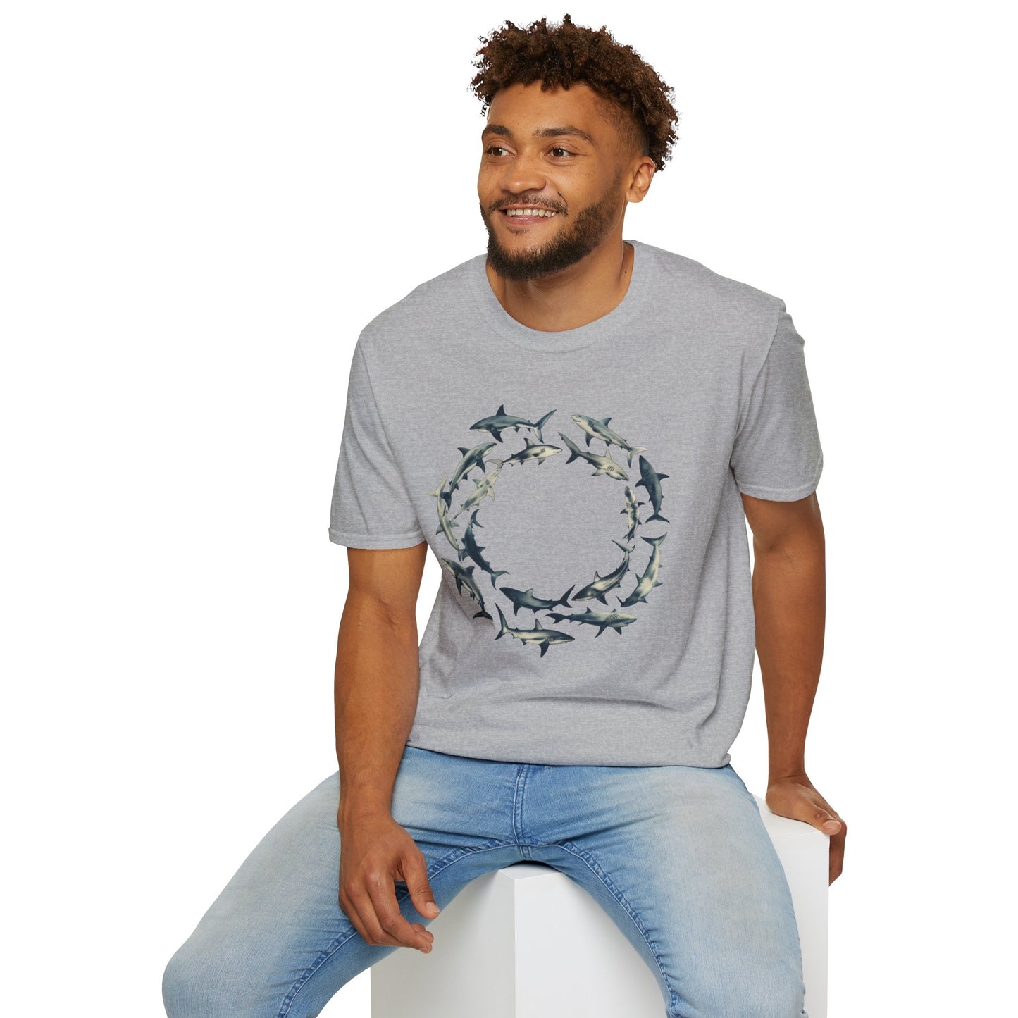 Sharks - Unisex Softstyle T-Shirt