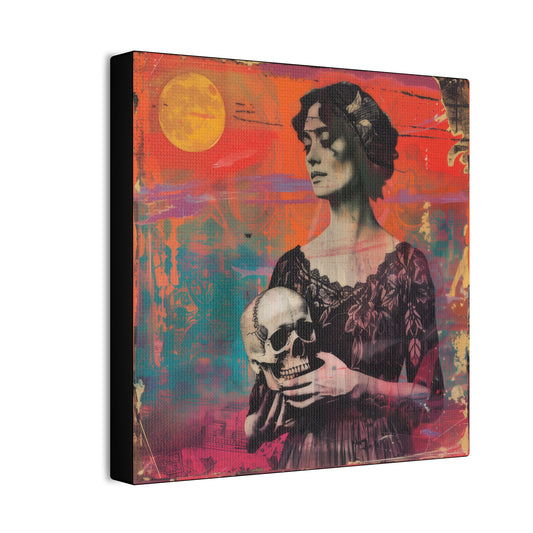 Her Skull - Canvas Stretched, 0.75"