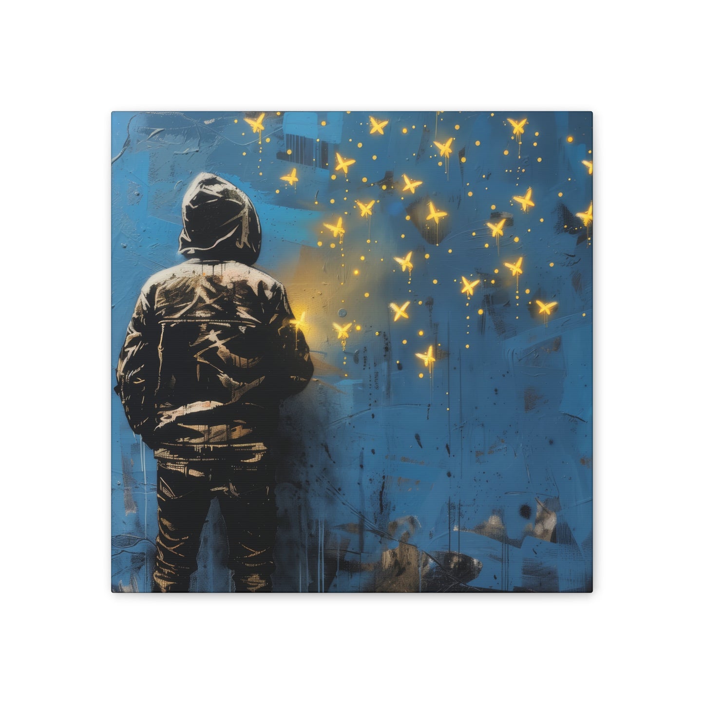 Fireflies - Canvas Stretched, 0.75"