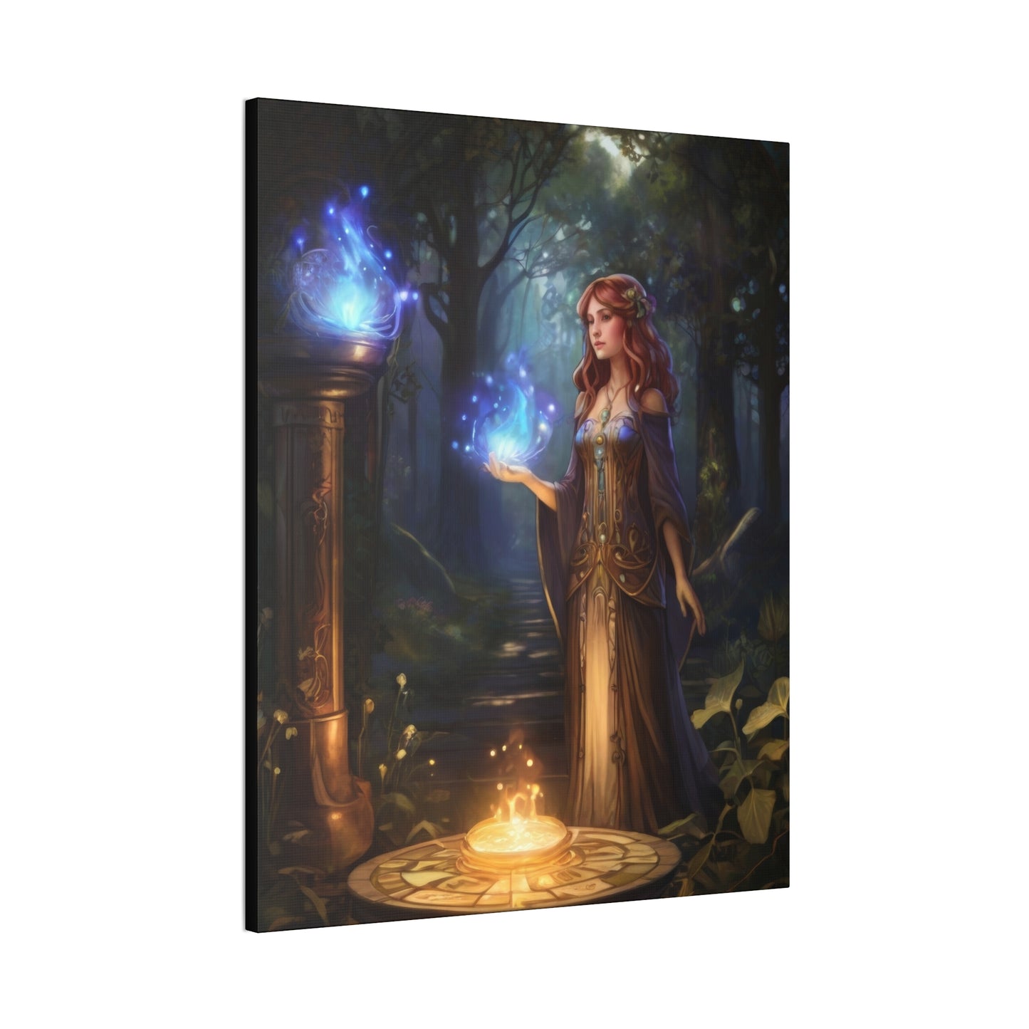 The Sorceress - Canvas Stretched, 0.75"