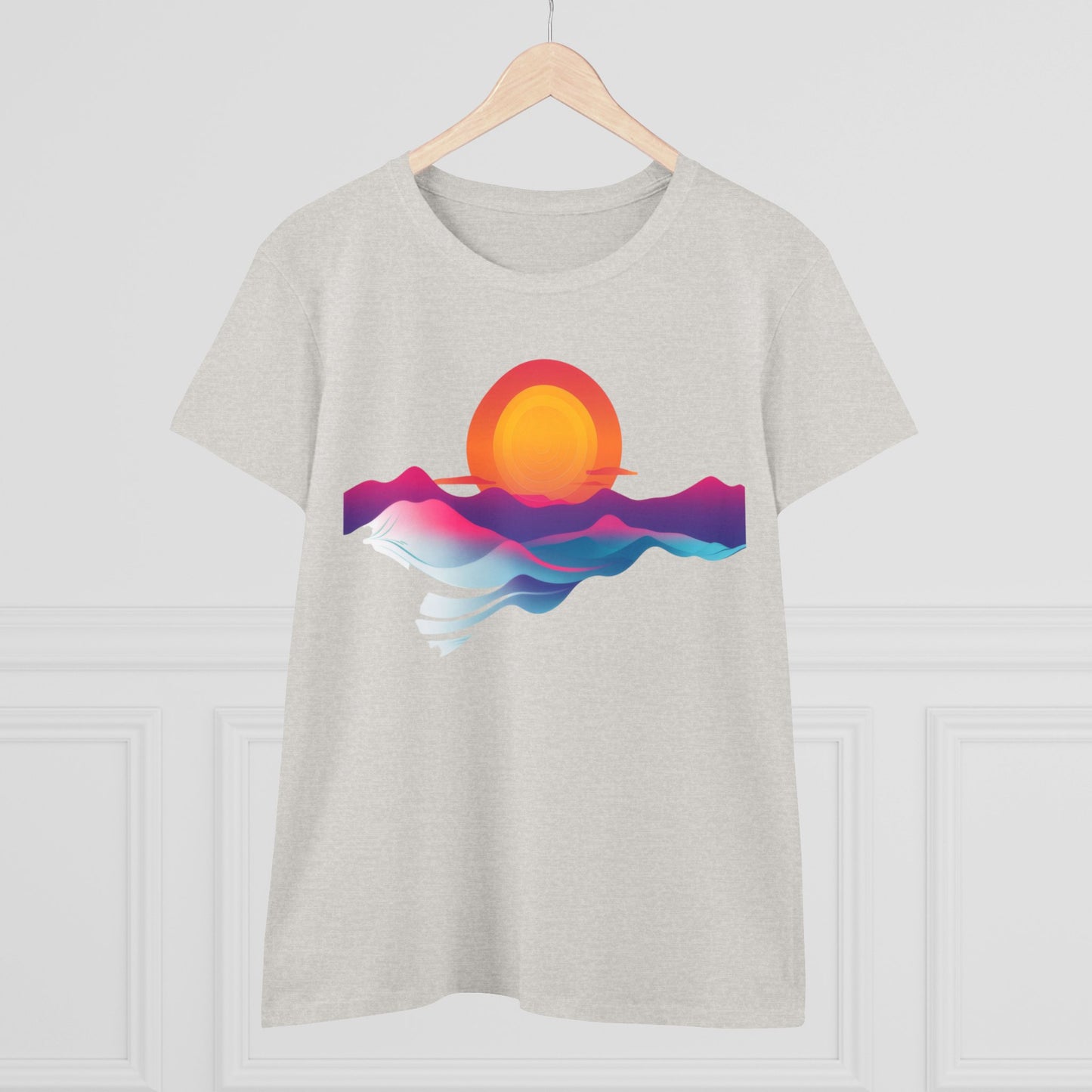 Sunrise - Women's Midweight Cotton Tee