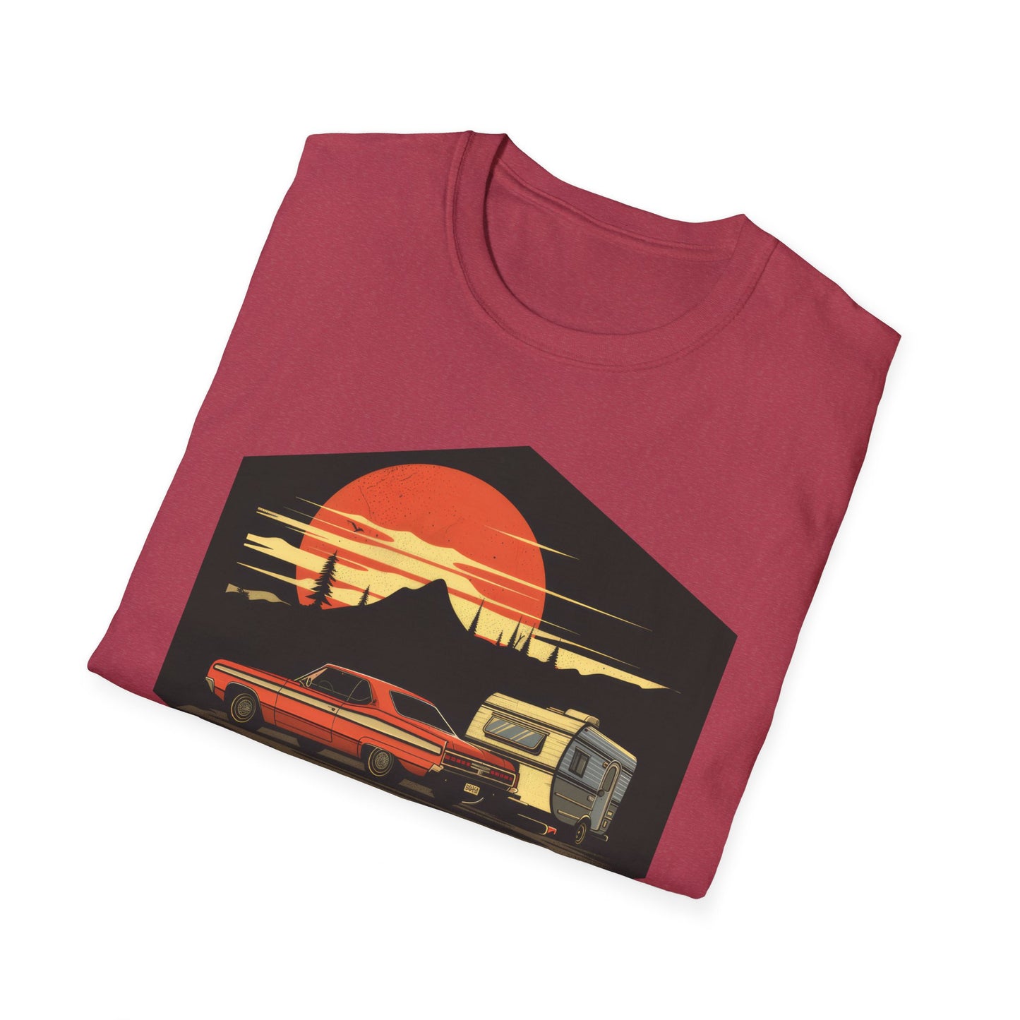 Camping! - Unisex Softstyle T-Shirt