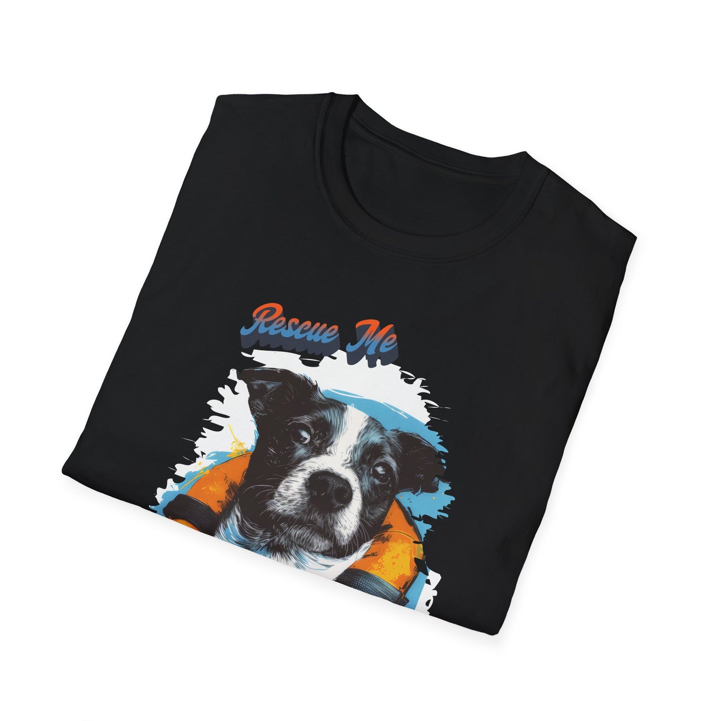 Rescue Dog - Unisex Softstyle T-Shirt