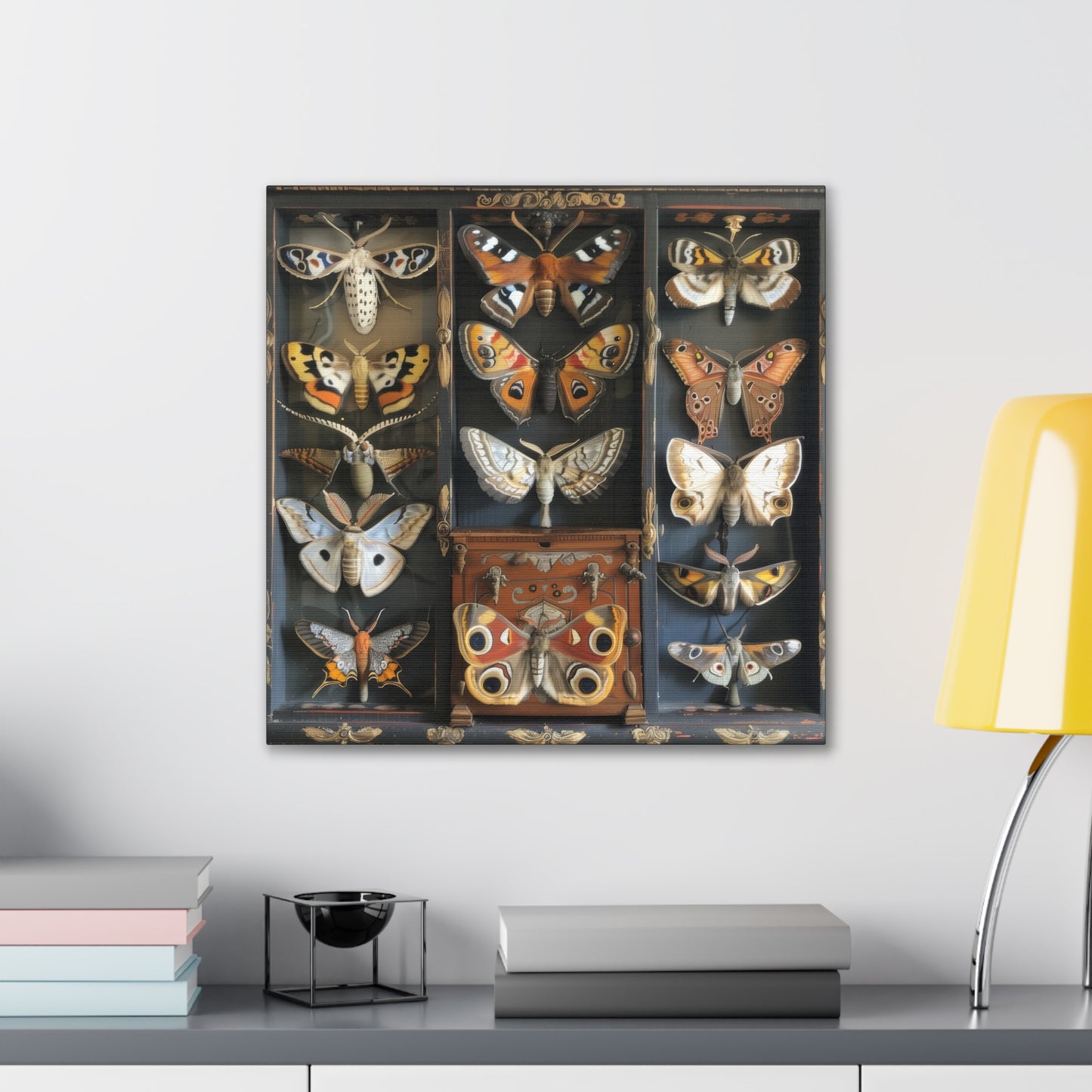 Moth Collection - Canvas Stretched, 0.75"