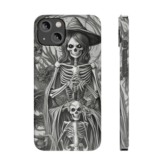 Skeleton Witch - Phone Case