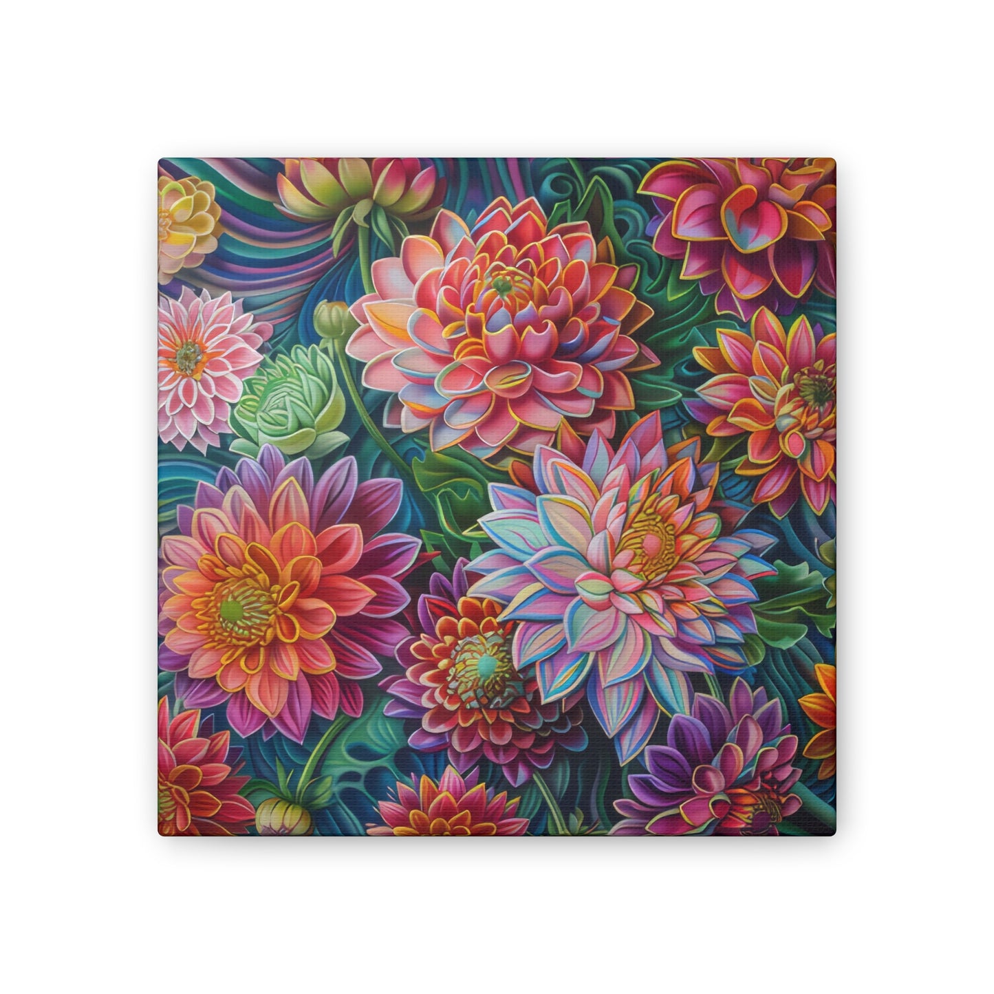 Flowers - Canvas Stretched, 0.75"