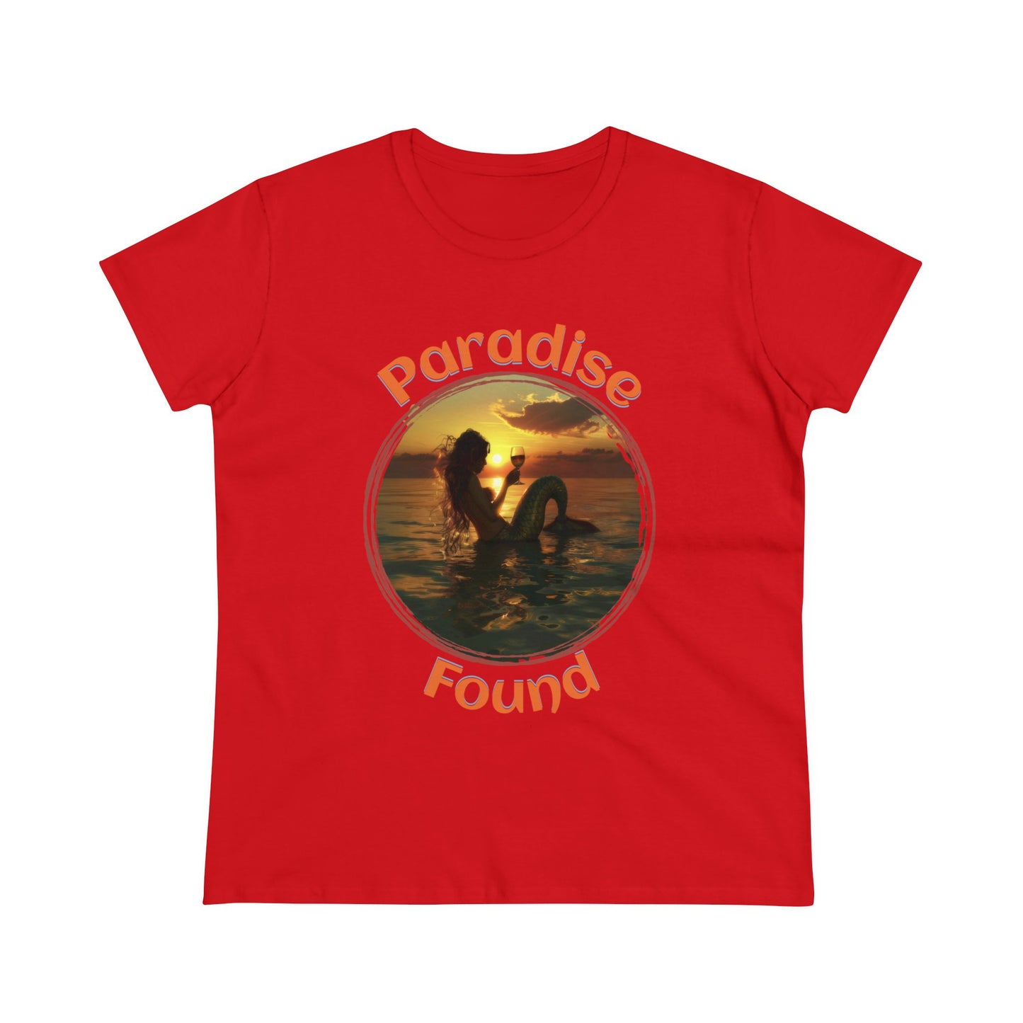 Paradise Found - Women's Midweight Cotton Tee