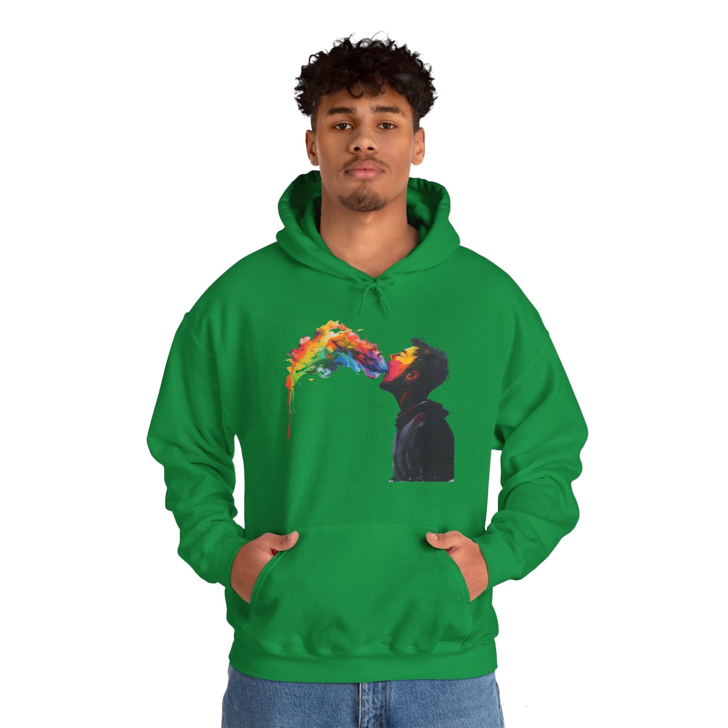 Rainbow Breath - Unisex Heavy Blend™ Hooded Sweatshirt