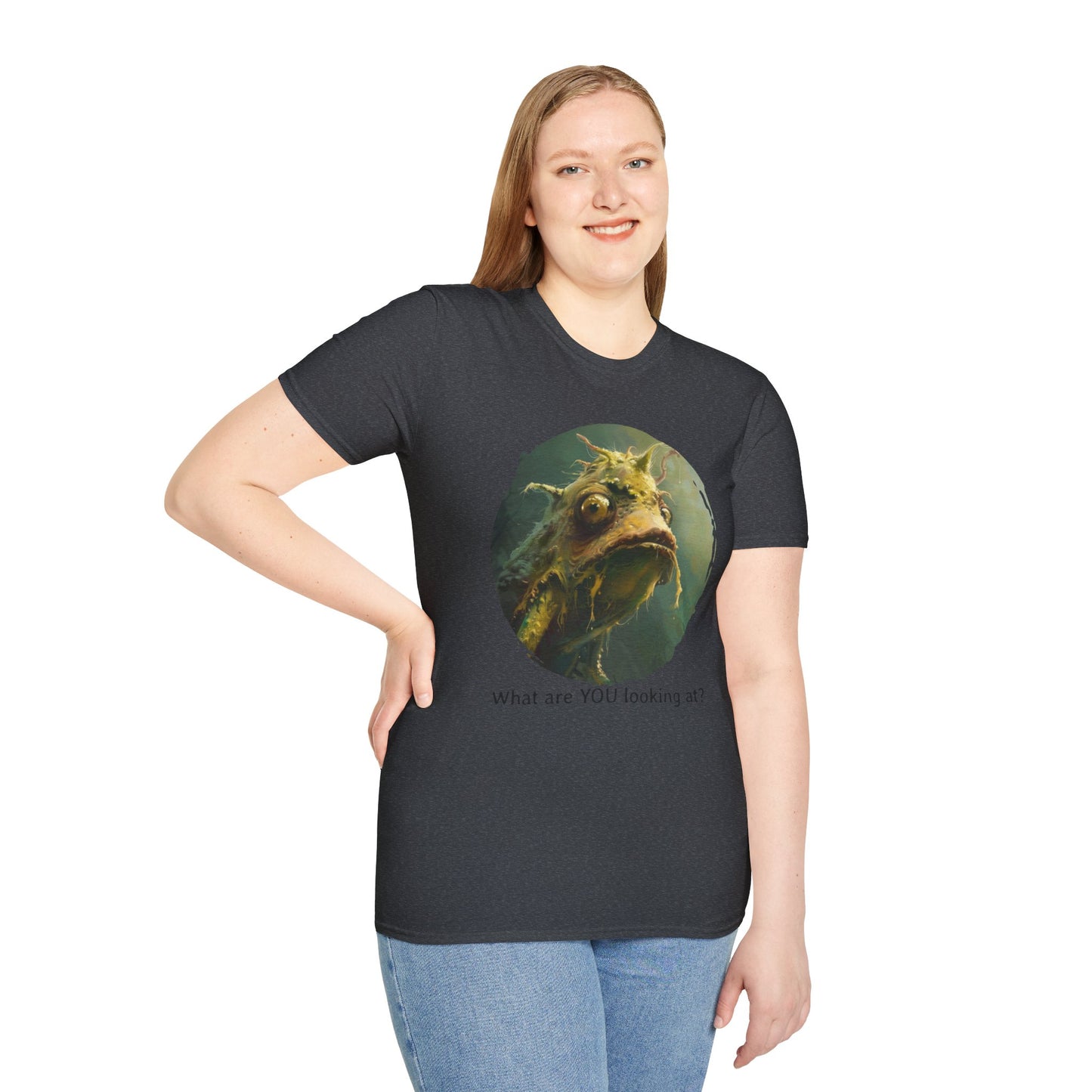 What Are You Looking At - Unisex Softstyle T-Shirt