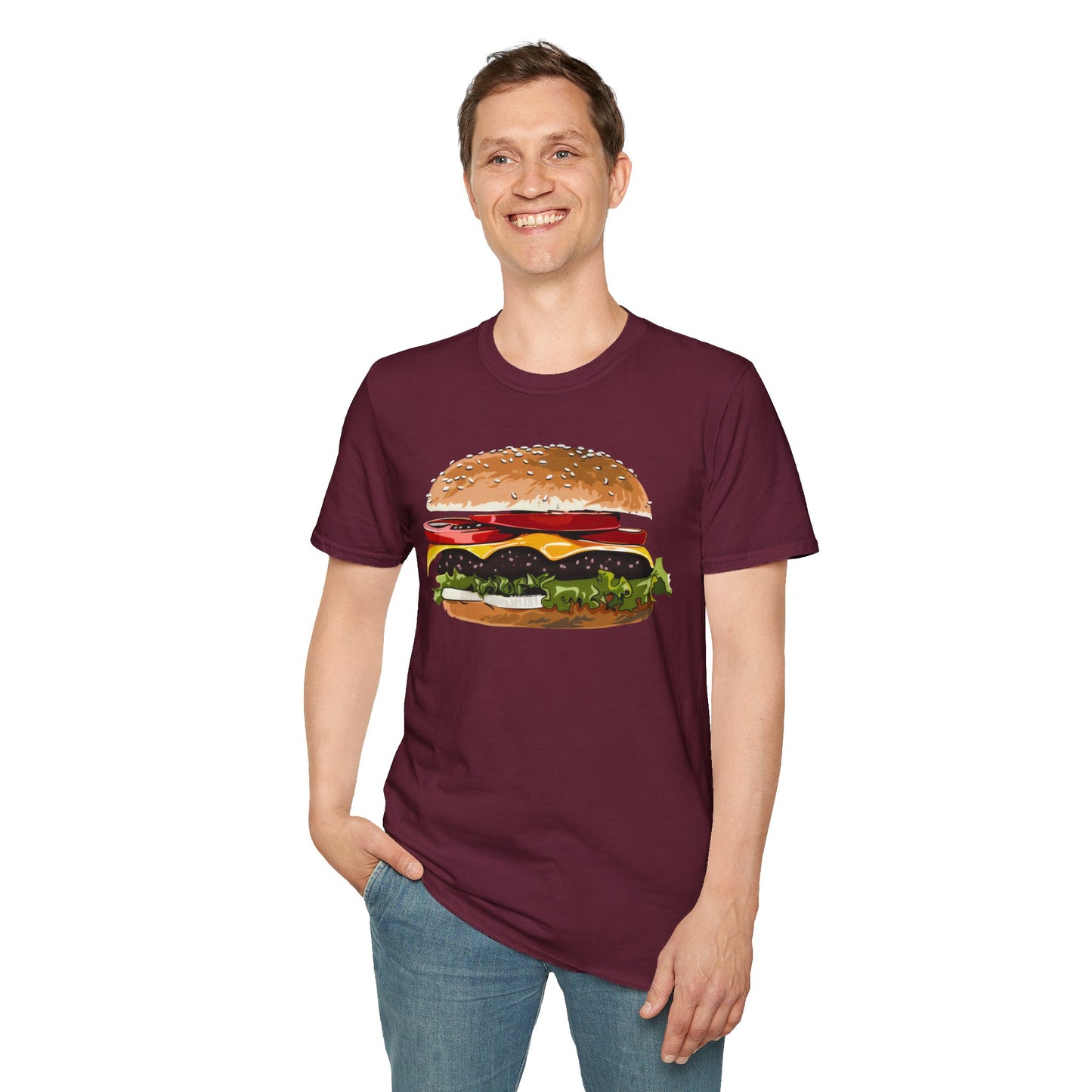 Hamburger! - Unisex Softstyle T-Shirt