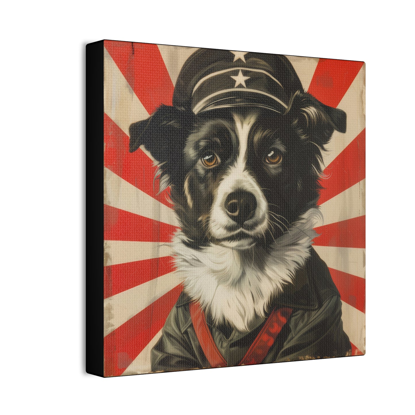 Comrade Canine - Canvas Stretched, 0.75"