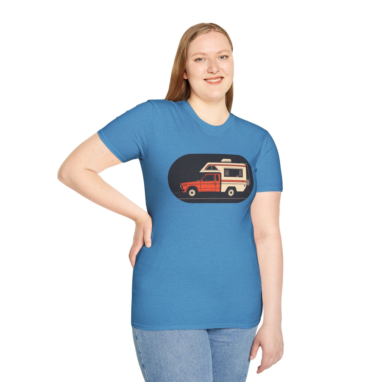 Camping! - Unisex Softstyle T-Shirt