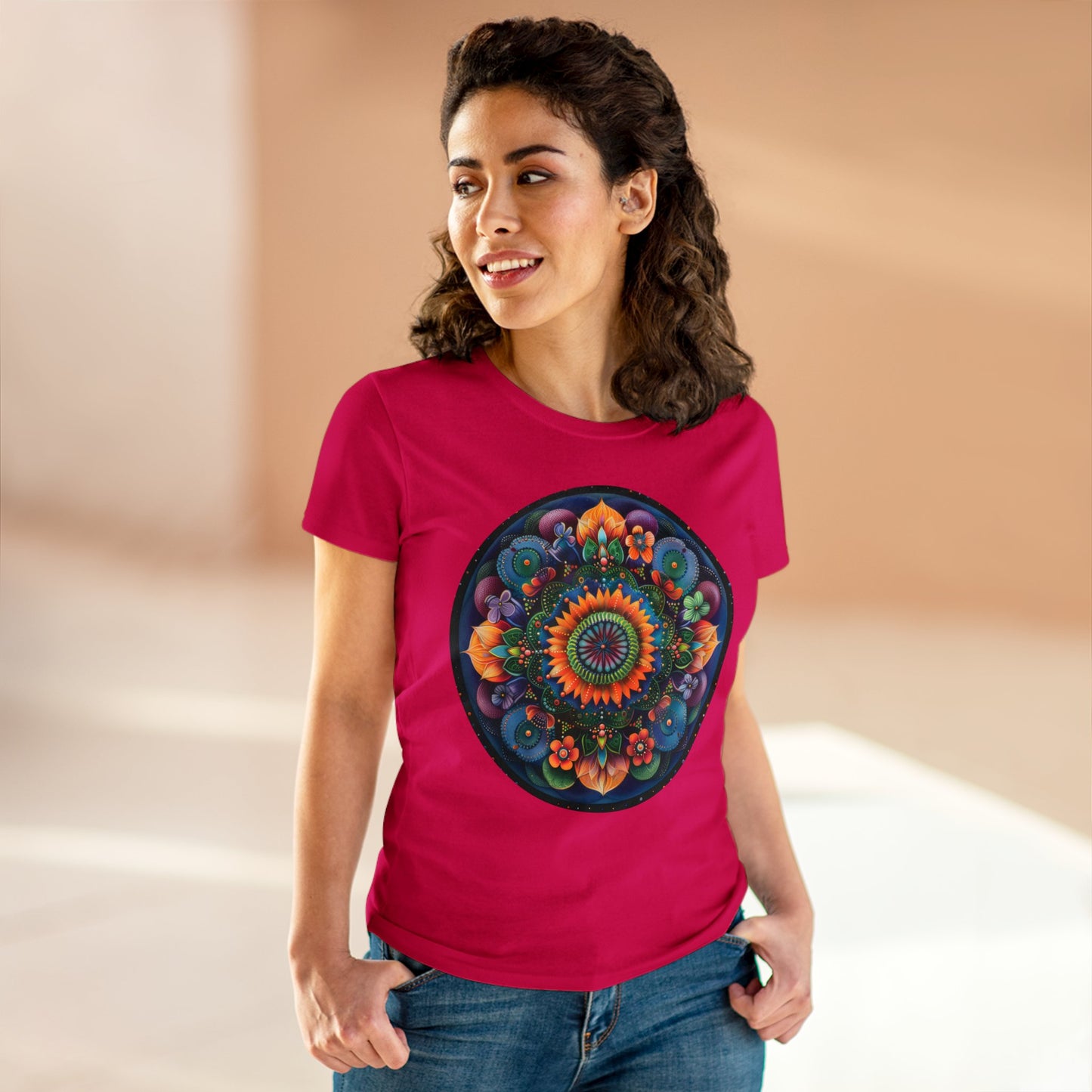 Mandala - Women's Midweight Cotton Tee