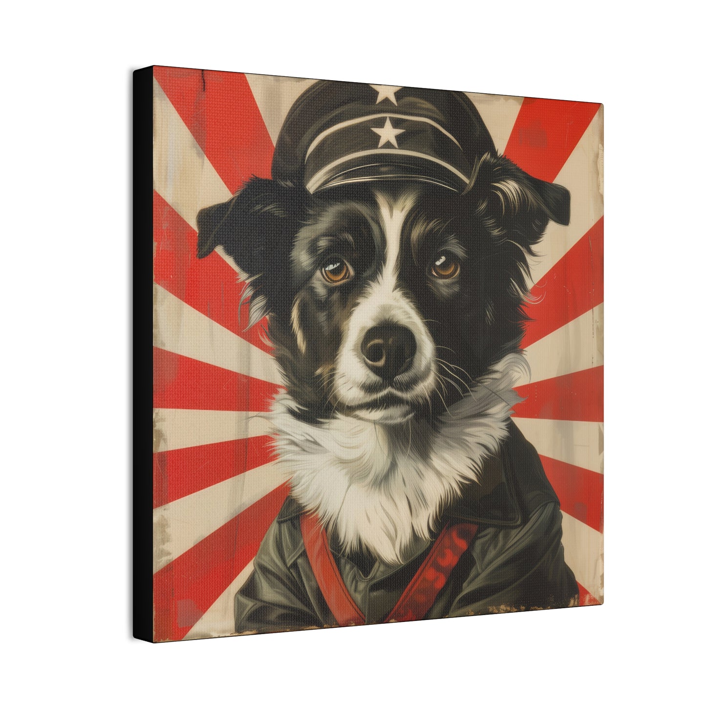 Comrade Canine - Canvas Stretched, 0.75"