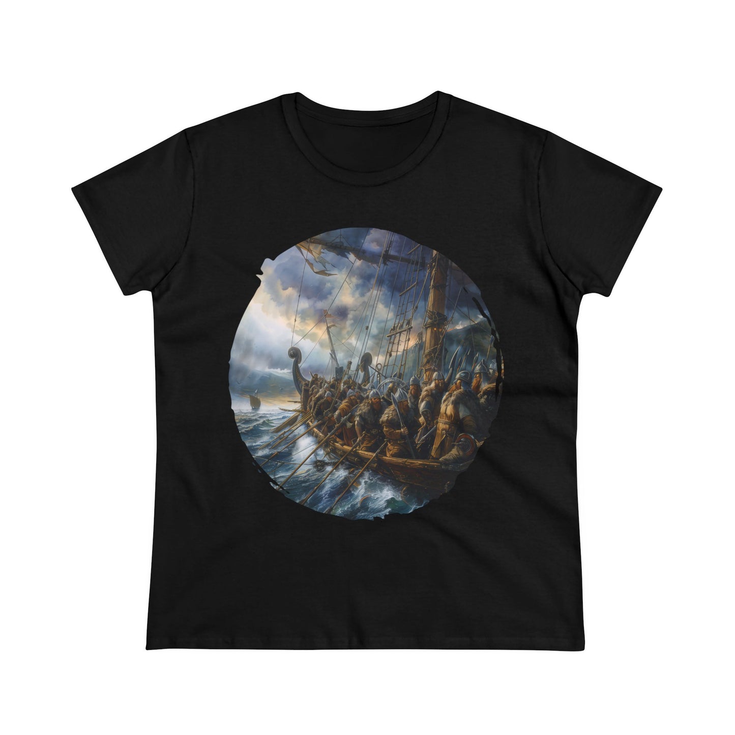 Vikings - Fantasy - Women's Midweight Cotton Tee