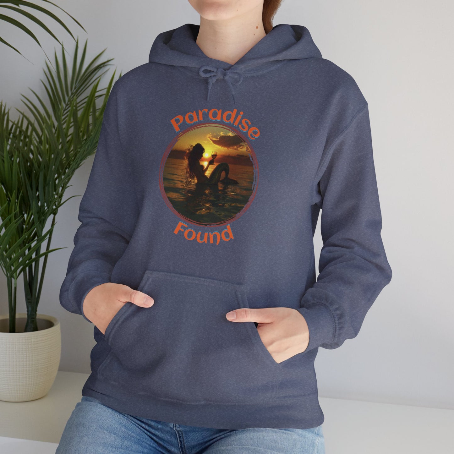 Paradise Found - Unisex Heavy Blend™ Hooded Sweatshirt