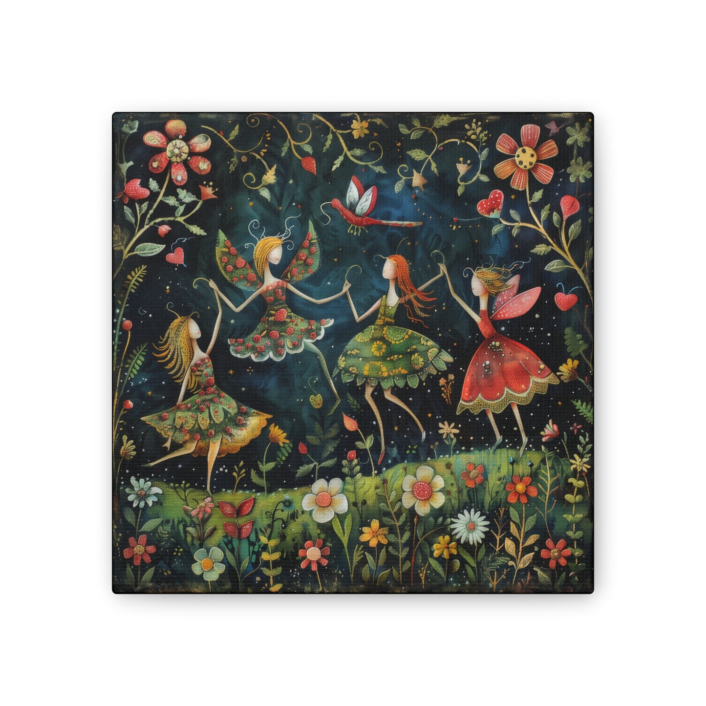 Fairies - Canvas Stretched, 0.75"