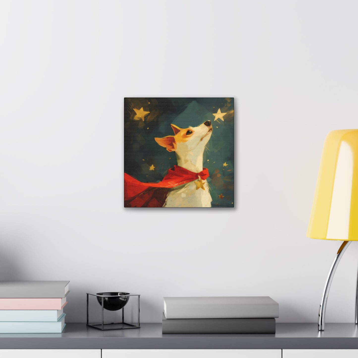 Star Dog Hero - Canvas Stretched, 0.75"