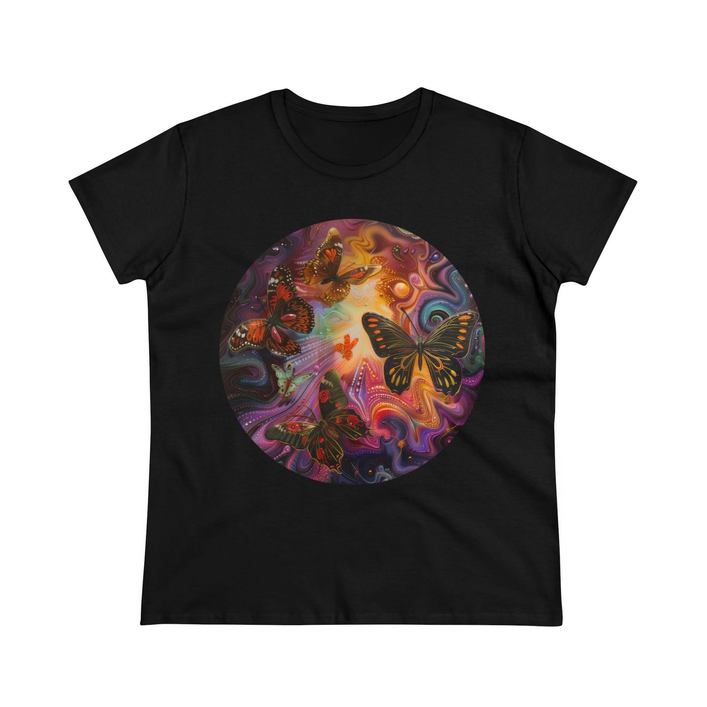 Butterflies - Women's Midweight Cotton Tee