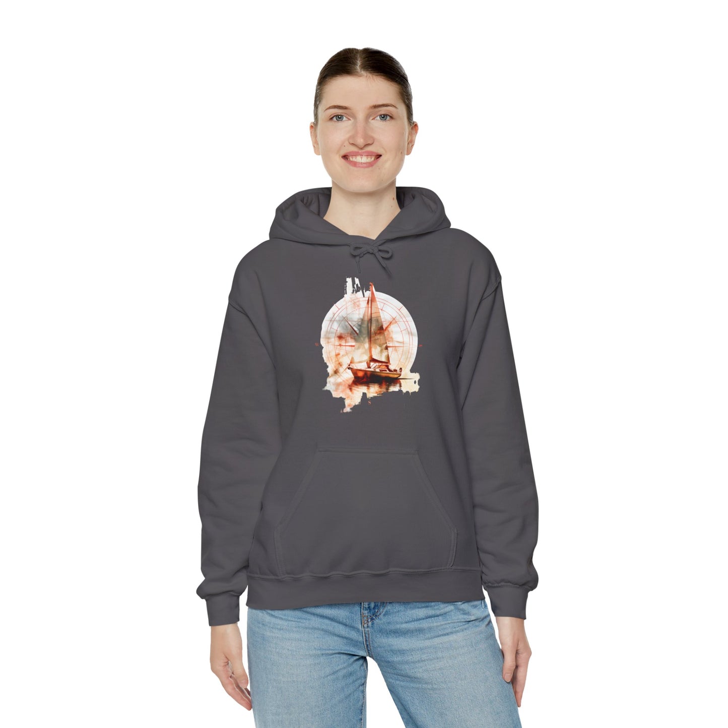 Sailing - Unisex Heavy Blend™ Hooded Sweatshirt