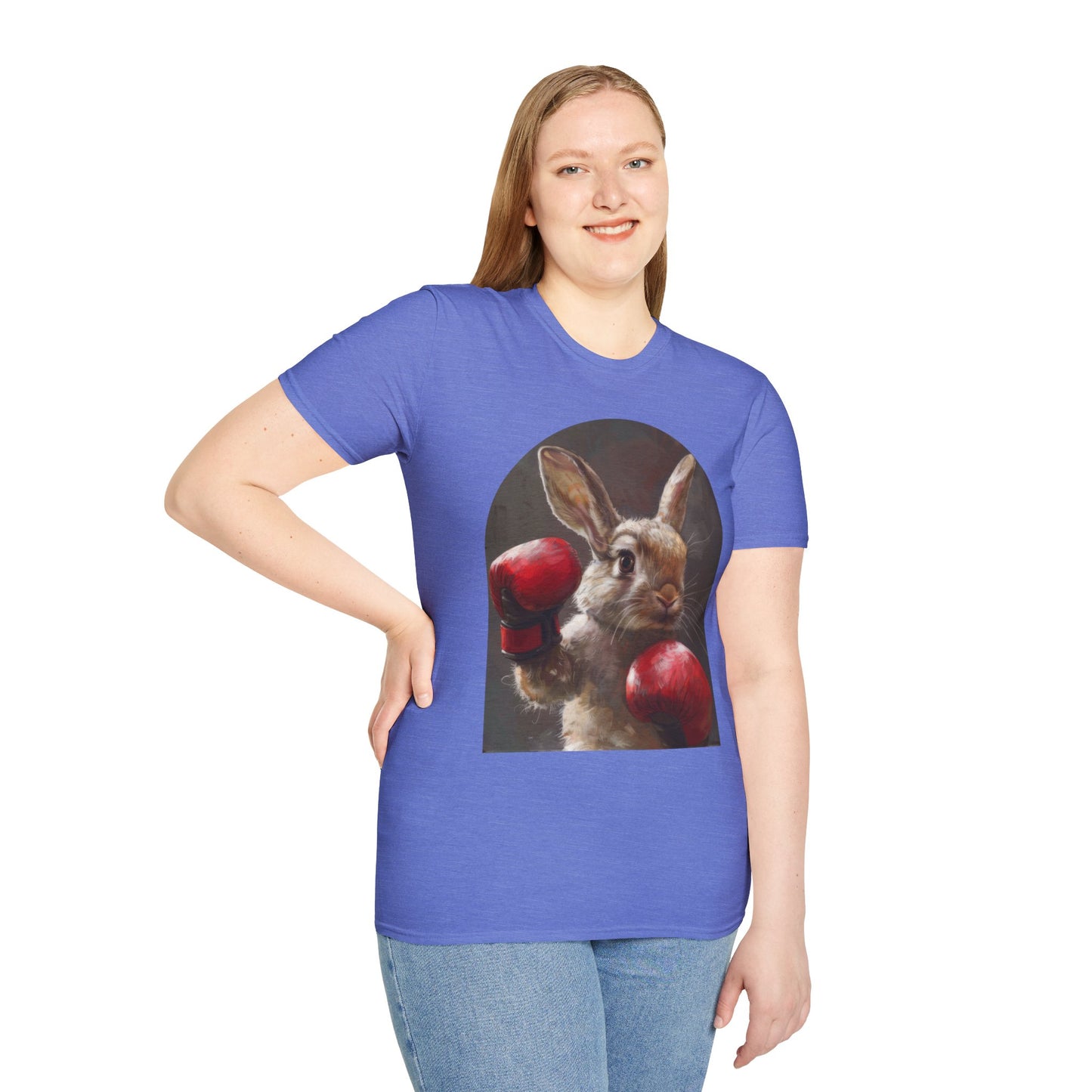 Boxing Bunny - Unisex Softstyle T-Shirt