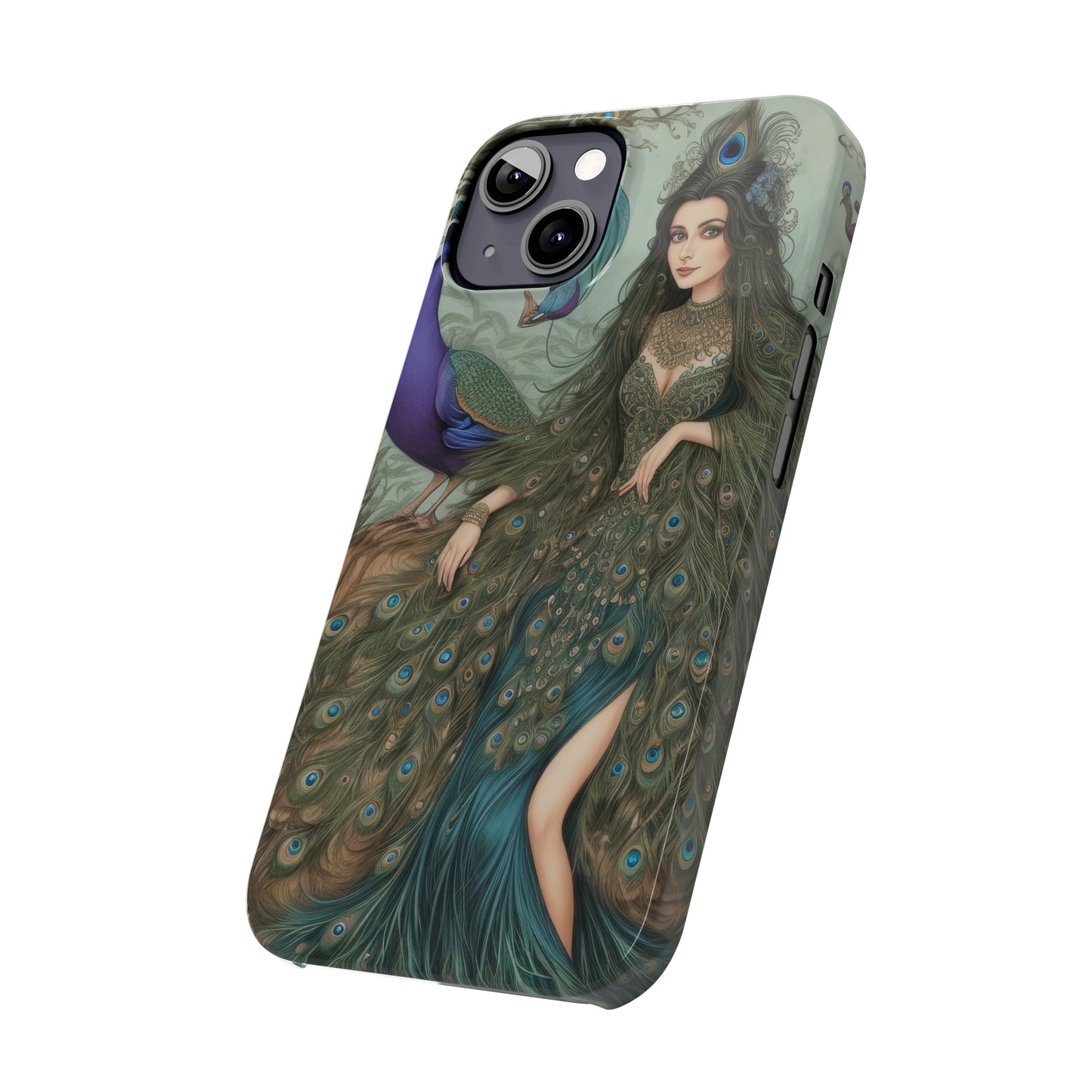 Peacock Witch - Phone Case