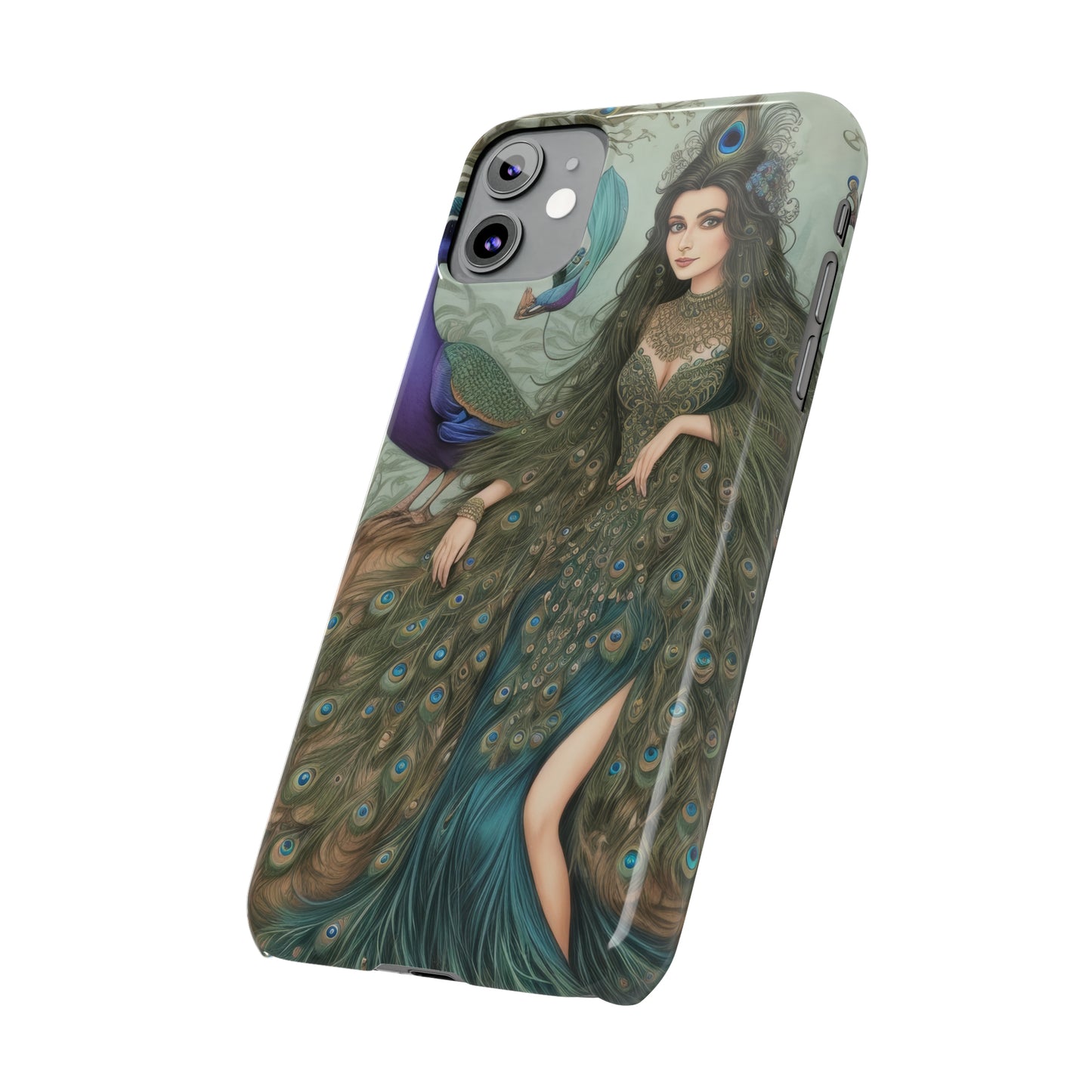 Peacock Witch - Phone Case