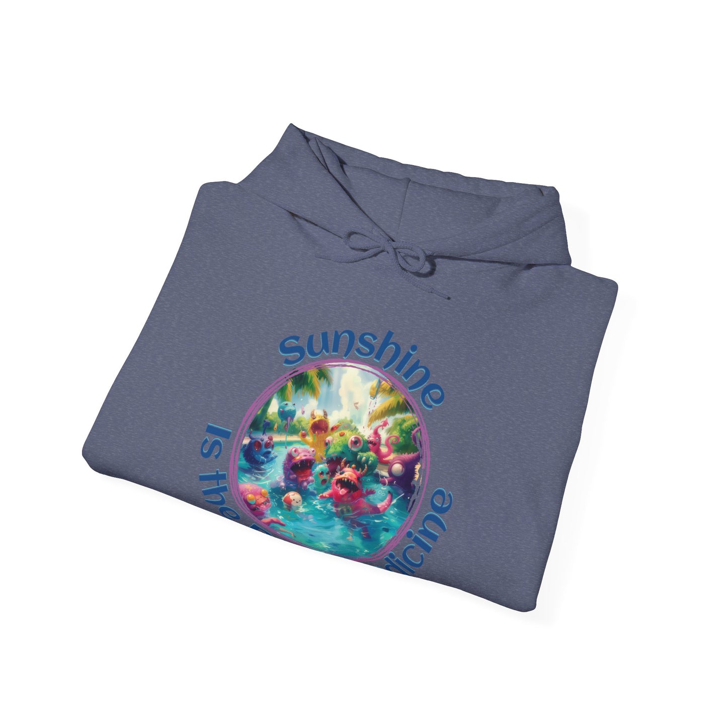 Sunshine is the Best Medicine - Unisex Heavy Blend™ Hooded Sweatshirt