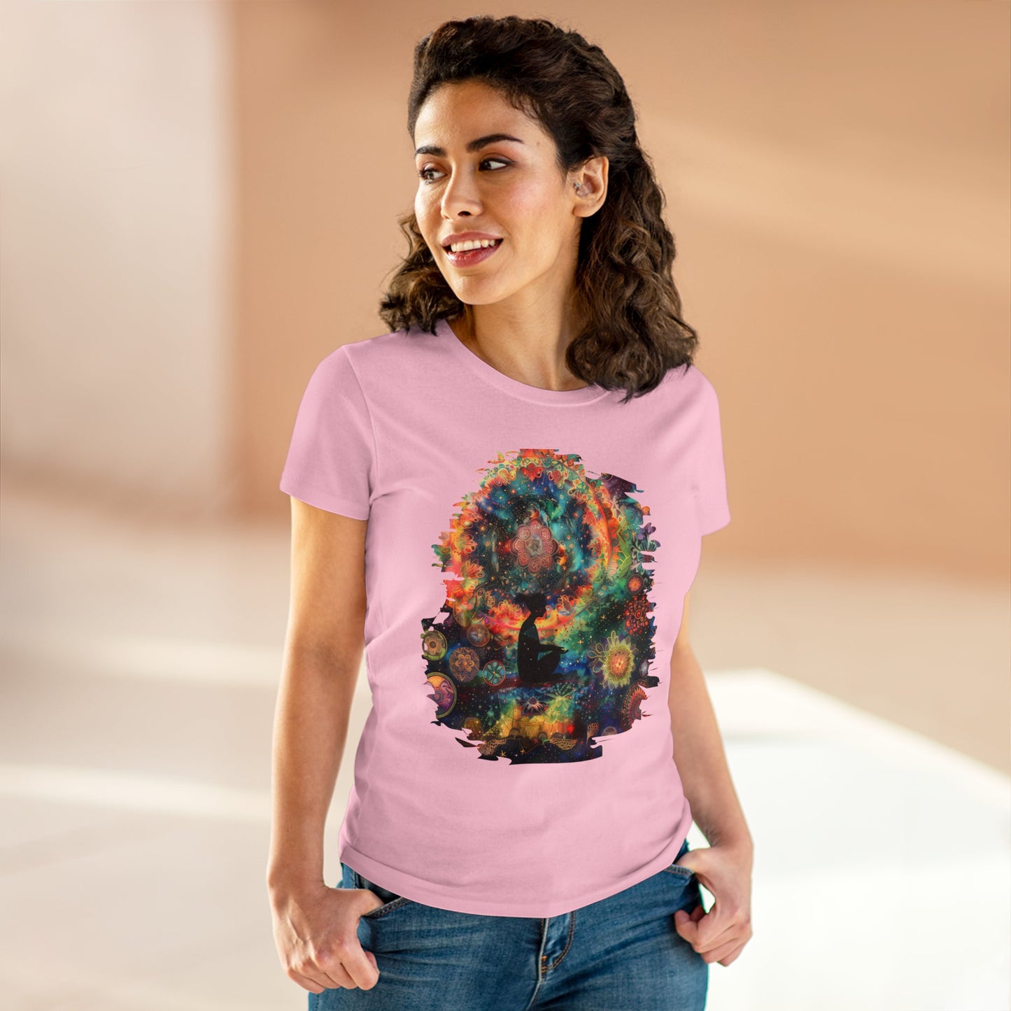 Meditation - Women's Midweight Cotton Tee