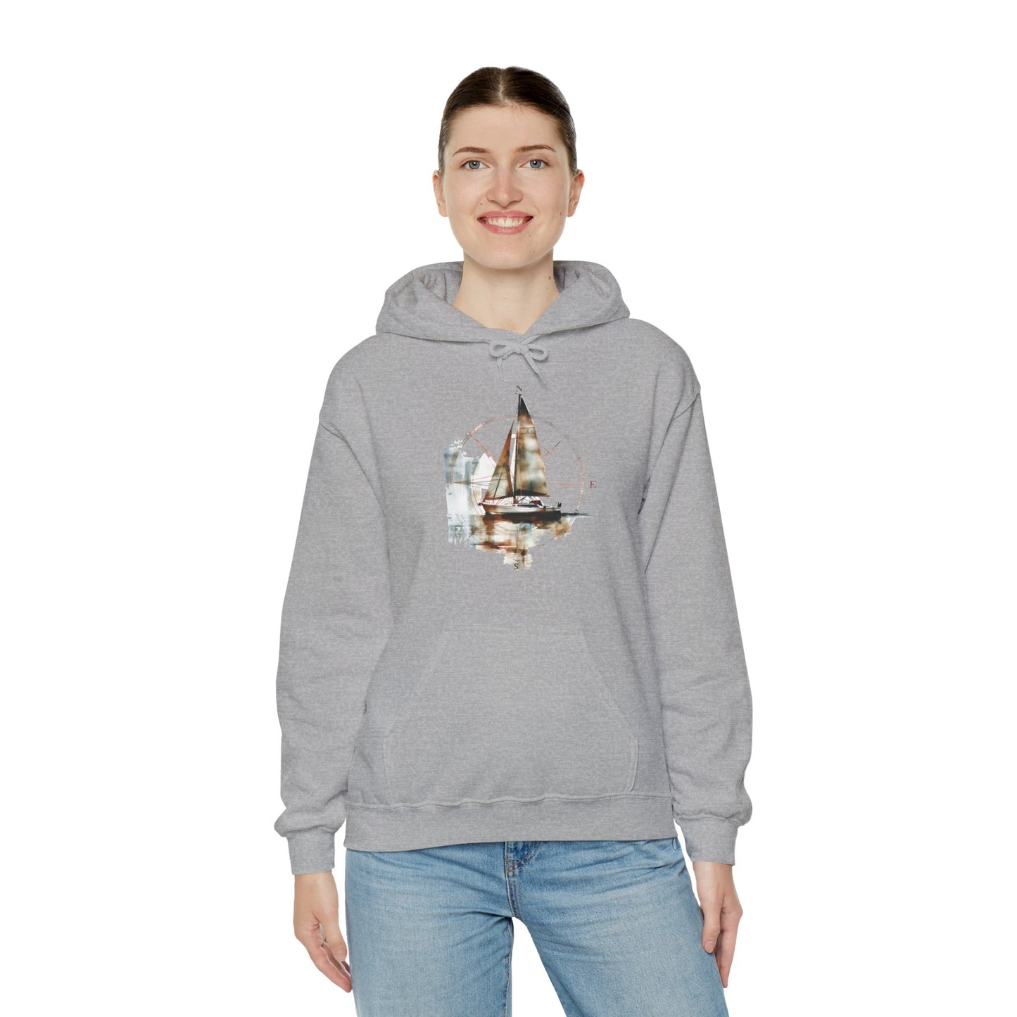 Sailing - Unisex Heavy Blend™ Hooded Sweatshirt