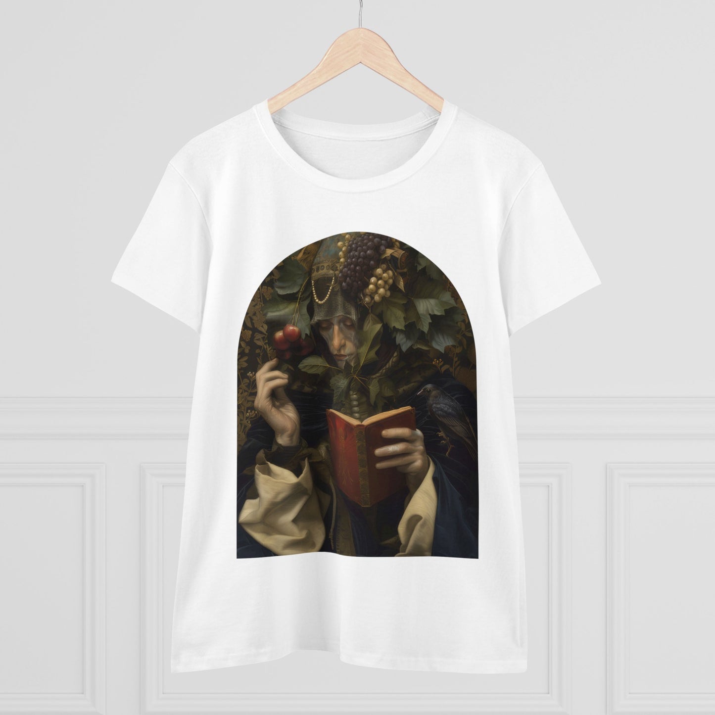 Solemn Reading - Fantasy - Women's Midweight Cotton Tee