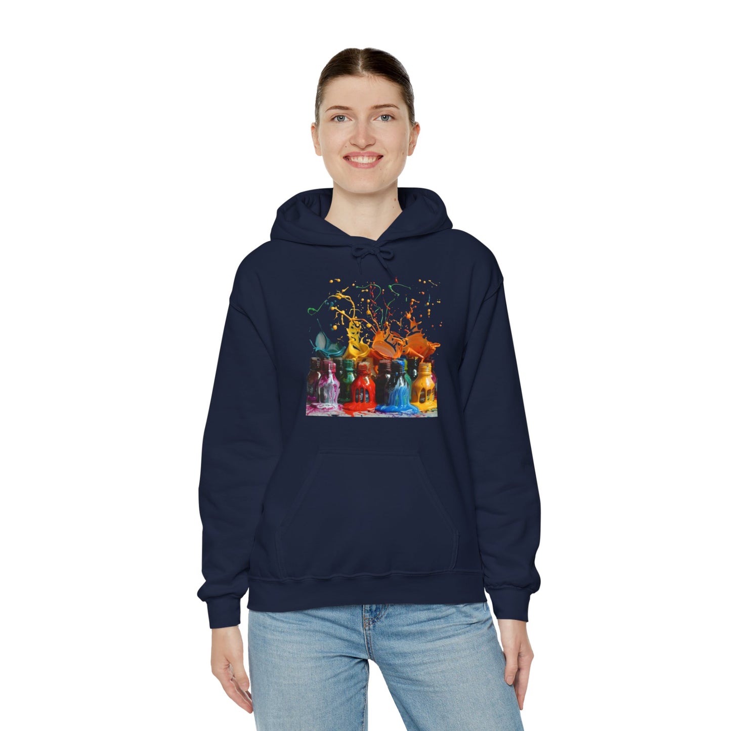 Paint Splash - Unisex Heavy Blend™ Hooded Sweatshirt