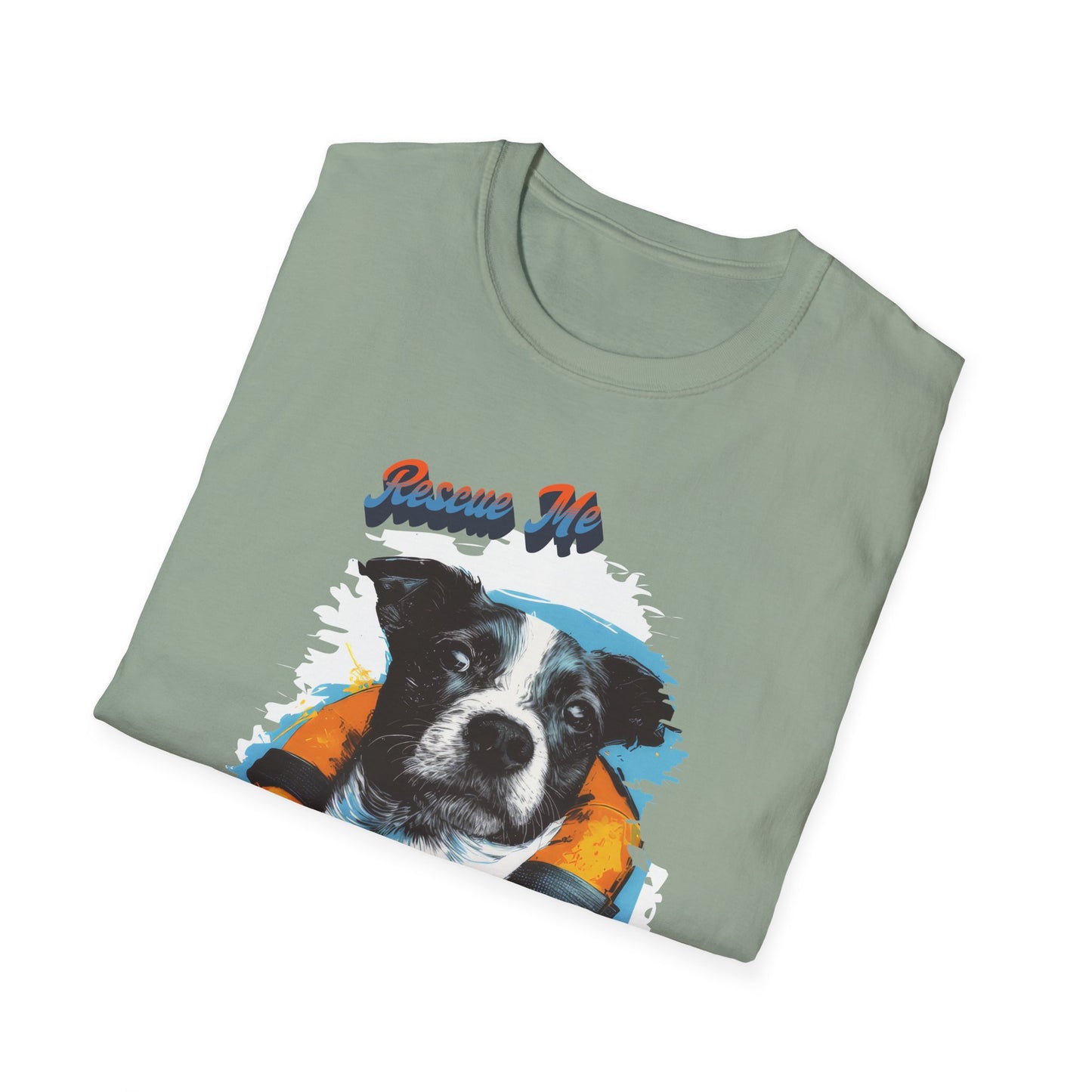 Rescue Dog - Unisex Softstyle T-Shirt