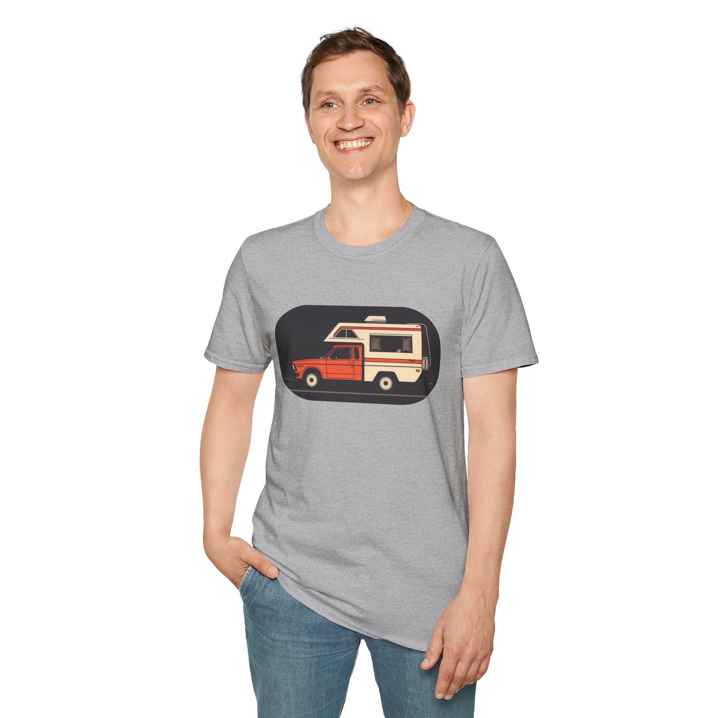 Camping! - Unisex Softstyle T-Shirt