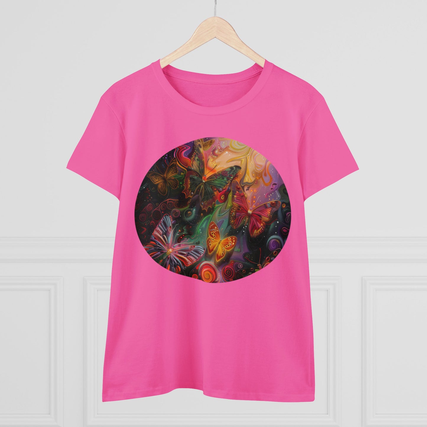 Butterflies - Women's Midweight Cotton Tee