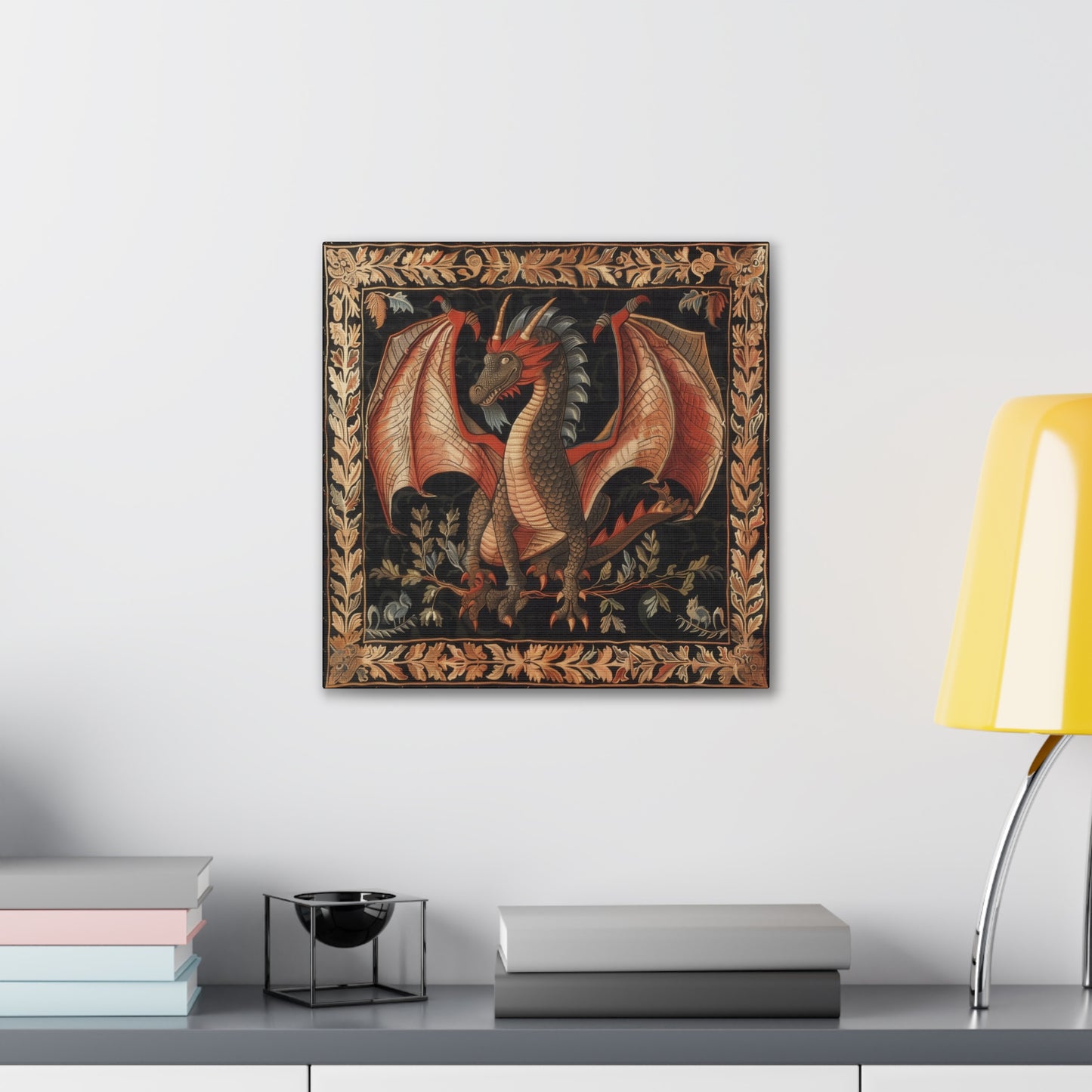 Dragon Tapestry - Canvas Stretched, 0.75"