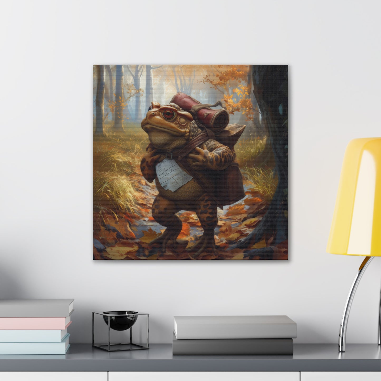 Toad Journey - Canvas Stretched, 0.75"