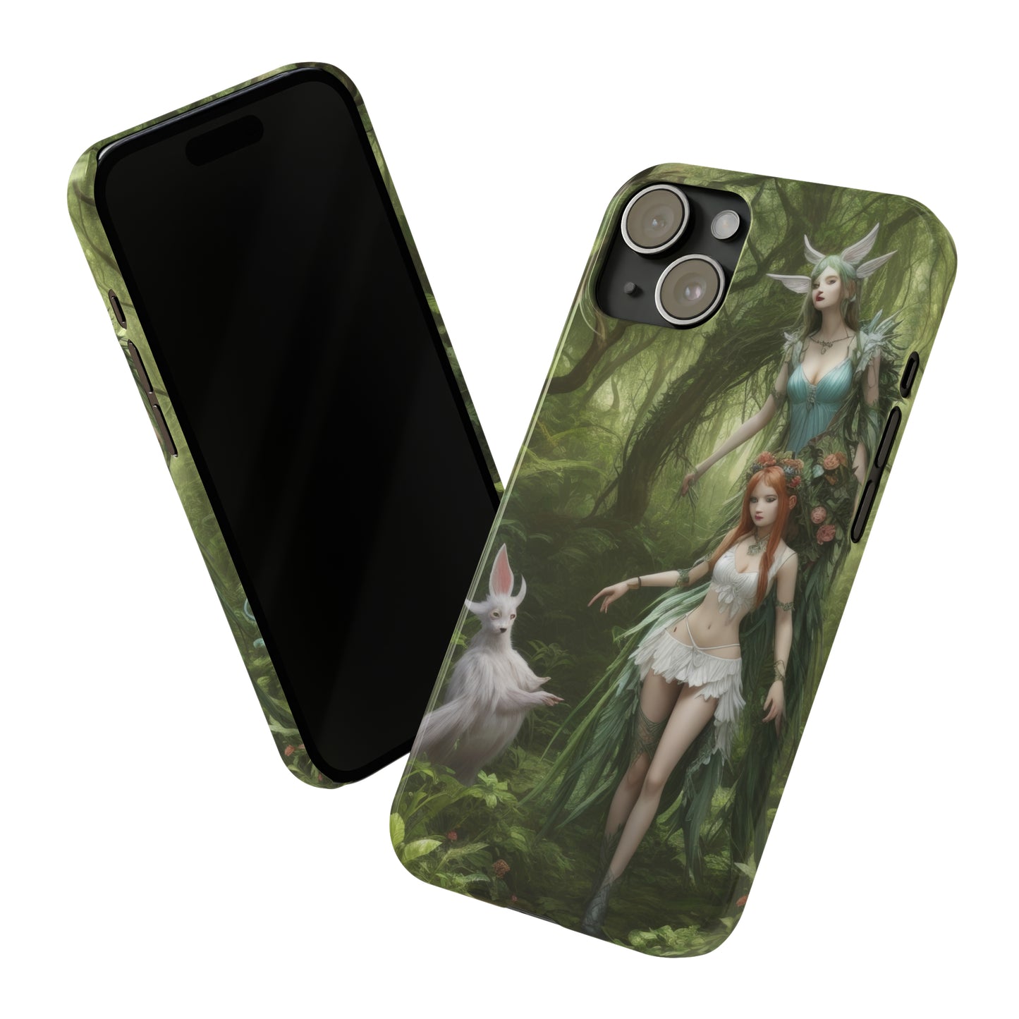 Curious Wood Nymph - Phone Case