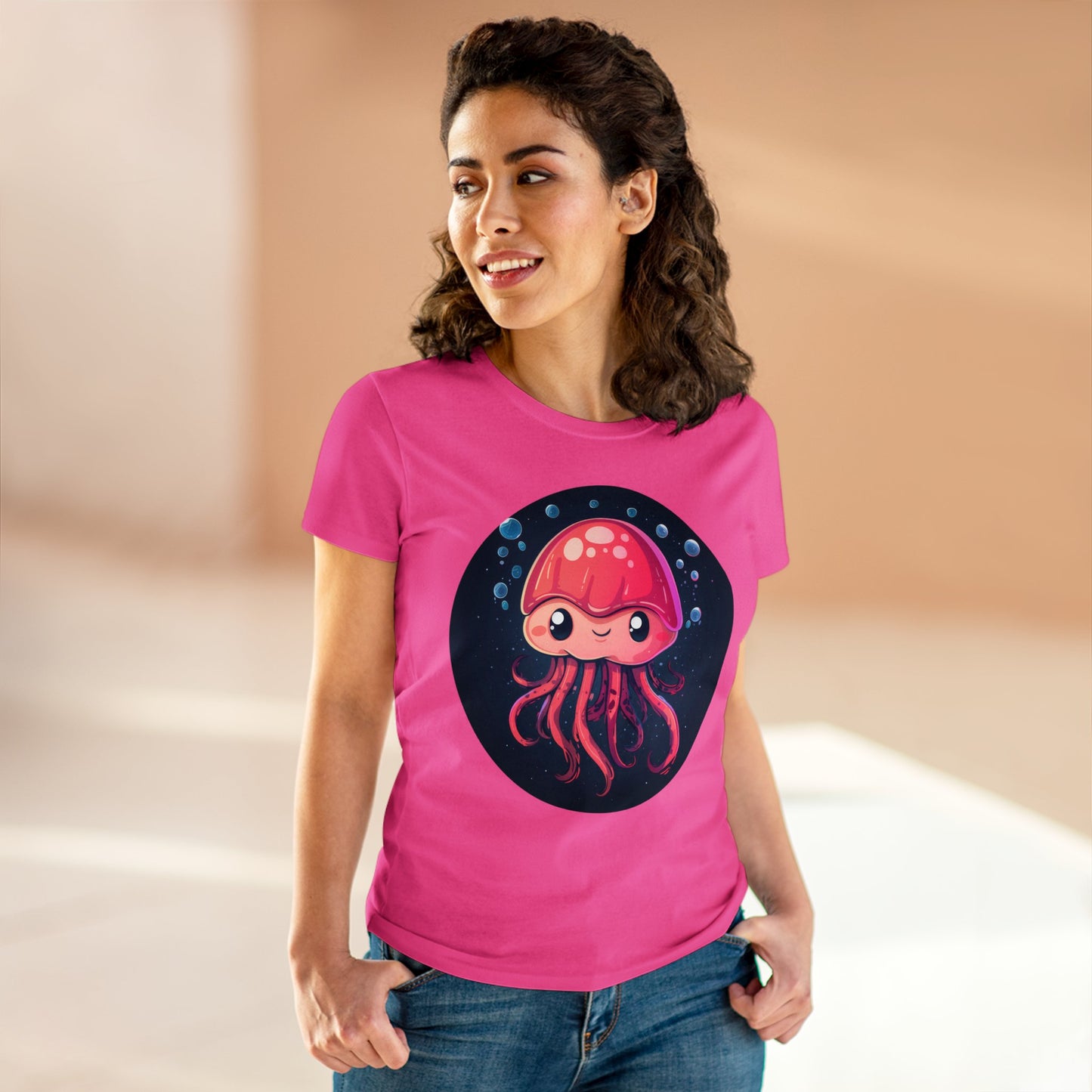 Jellyfish - Women's Midweight Cotton Tee