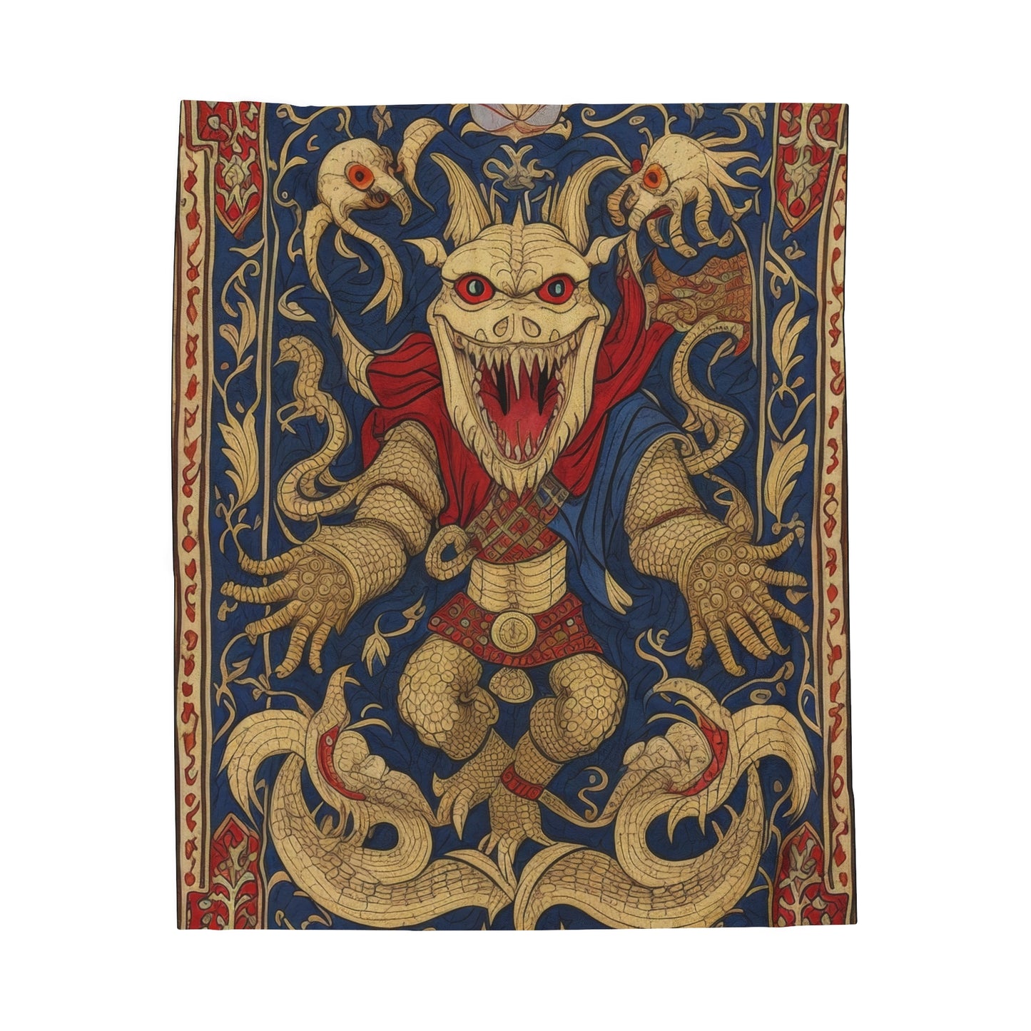 Incubus Medieval Tapestry - Velveteen Plush Blanket